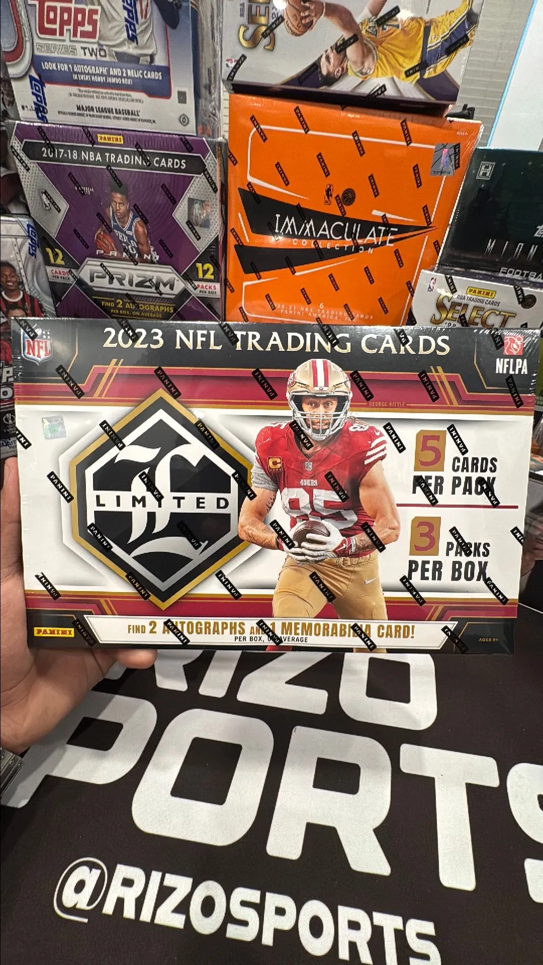 Product image for 2023 nfl limited hobby