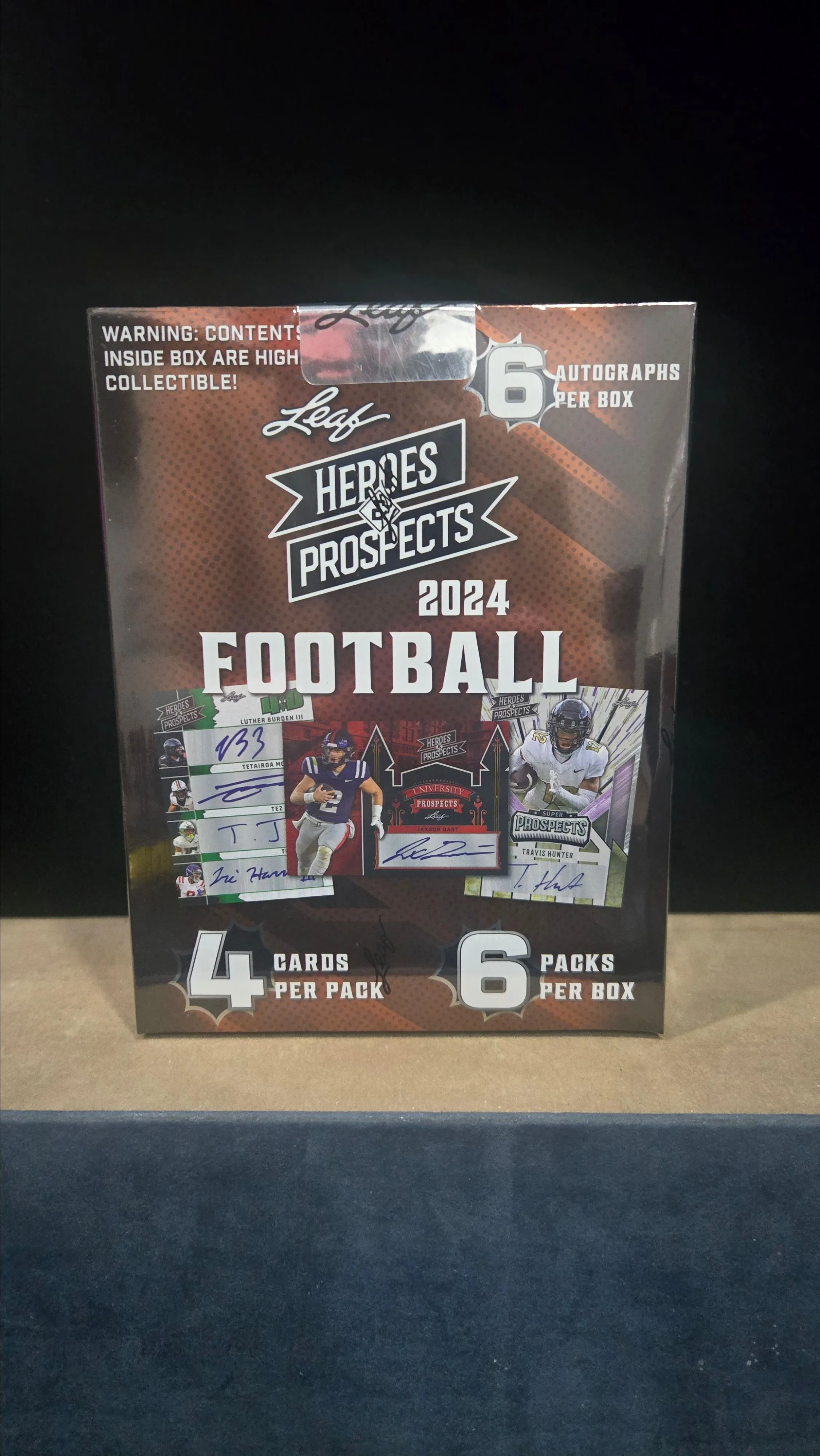 Product image for 2024 Leaf Heroes and Prospects Box