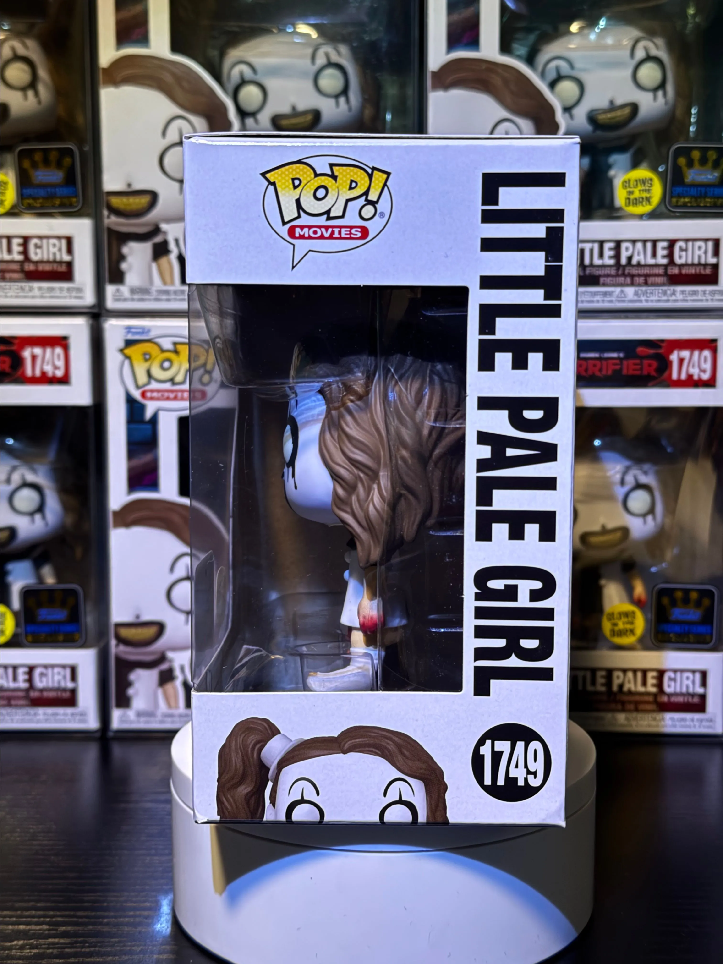 Product image for Little Pale Girl #1749 Funko Pop! Terrifier Glows Specialty Exclusive