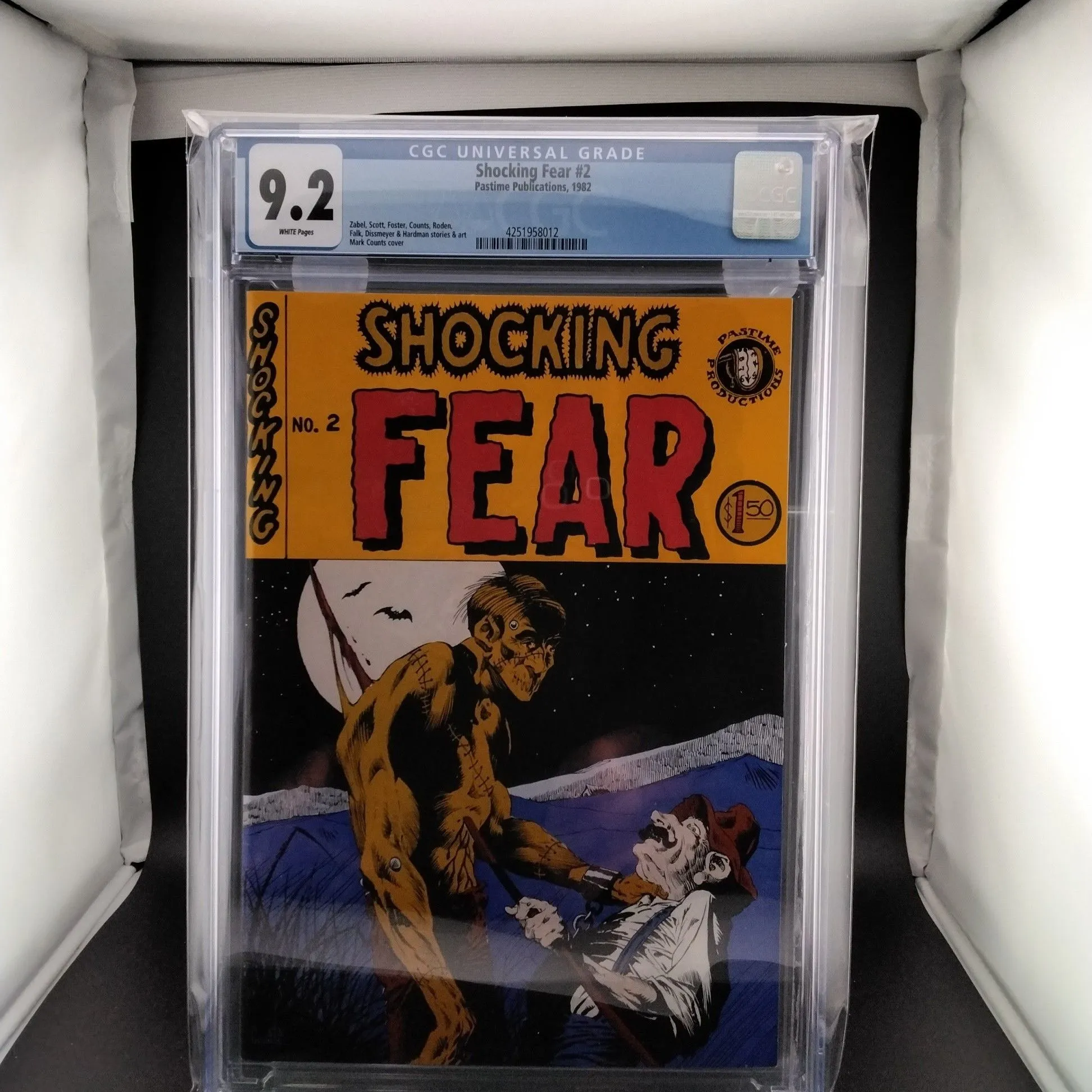 Product image for Shocking Fear #2 CGC 9.2