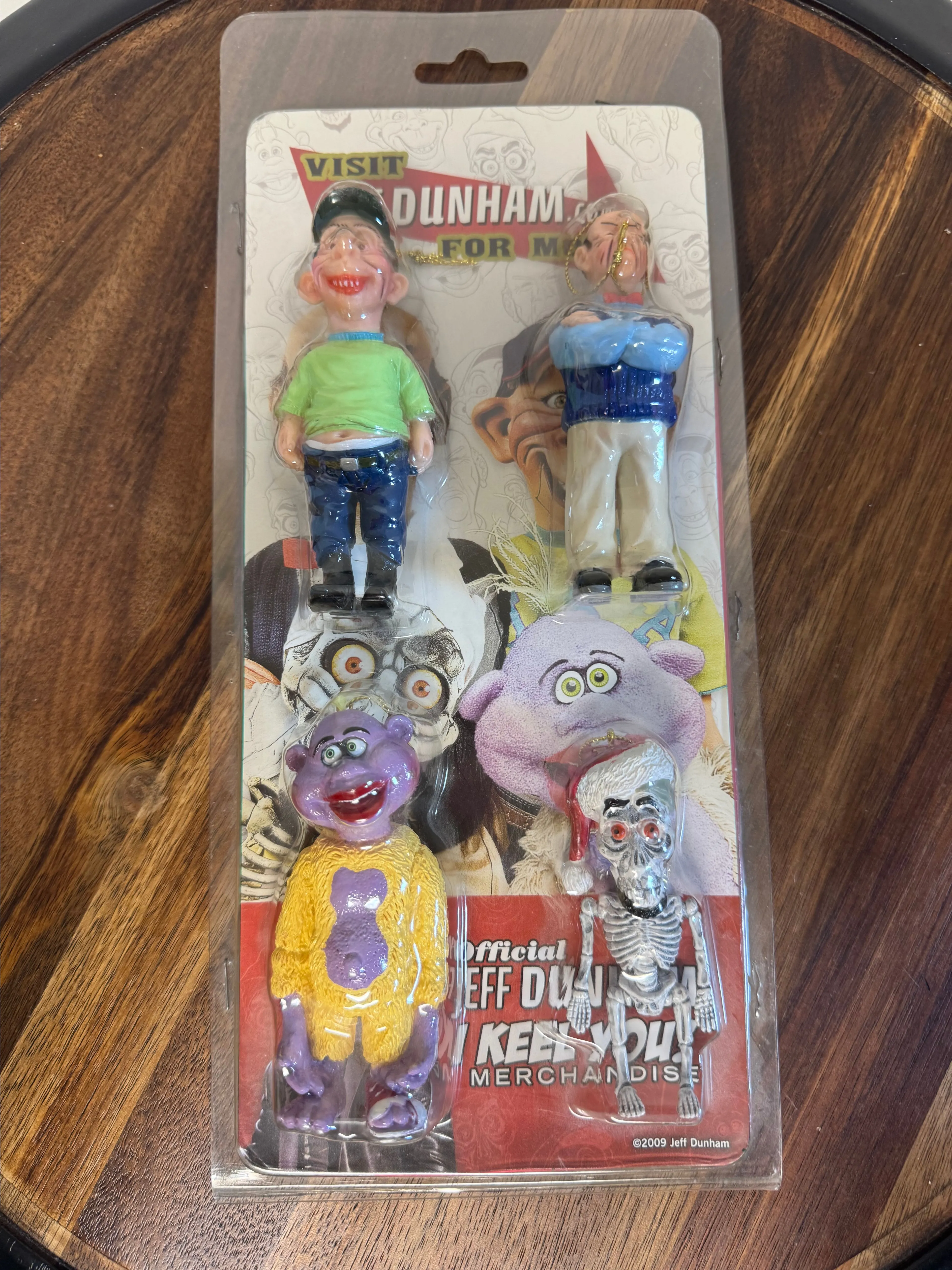 Product image for Jeff Dunham Christmas ornament set