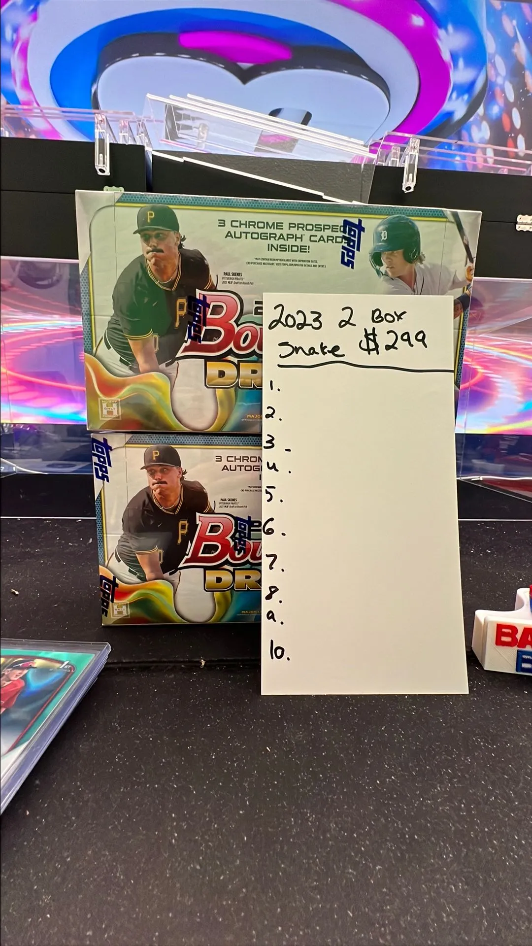 Product image for 2023 2 BOX SNAKE!! MASSIVE HIT LURKING!!!