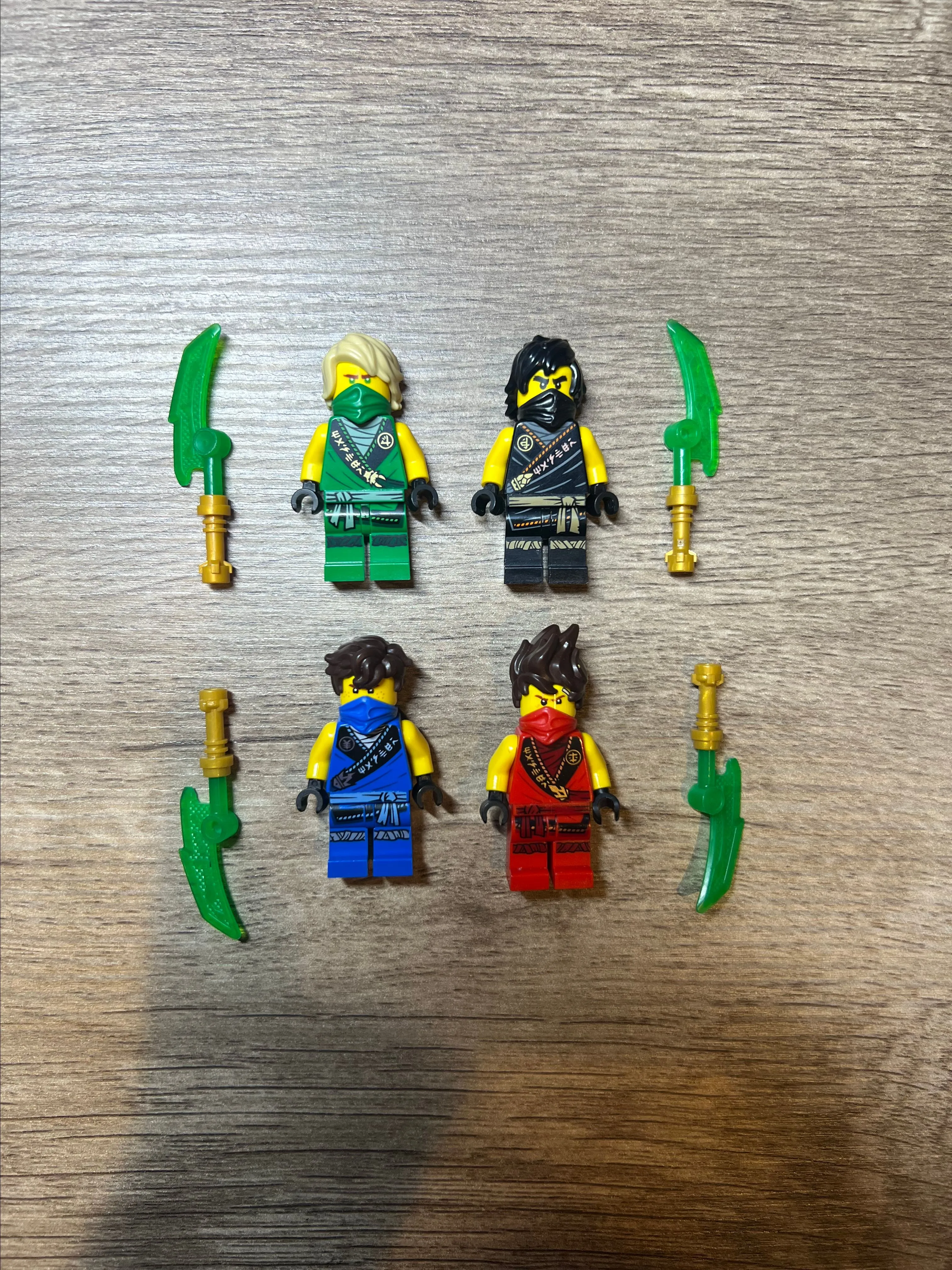 Product image for Lego Ninjago Legacy Tournament of Elements/Rebooted lot of 4