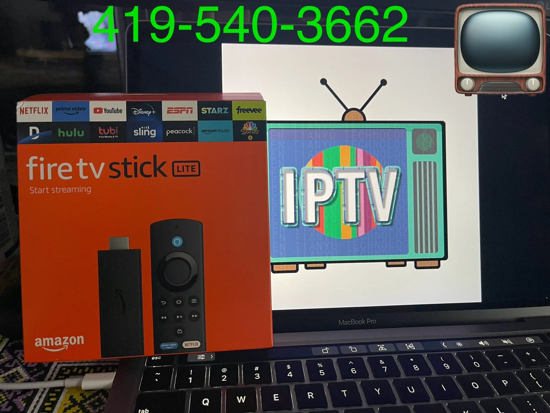 Product image for JBIPTV Firestick Lite JB with IPTV