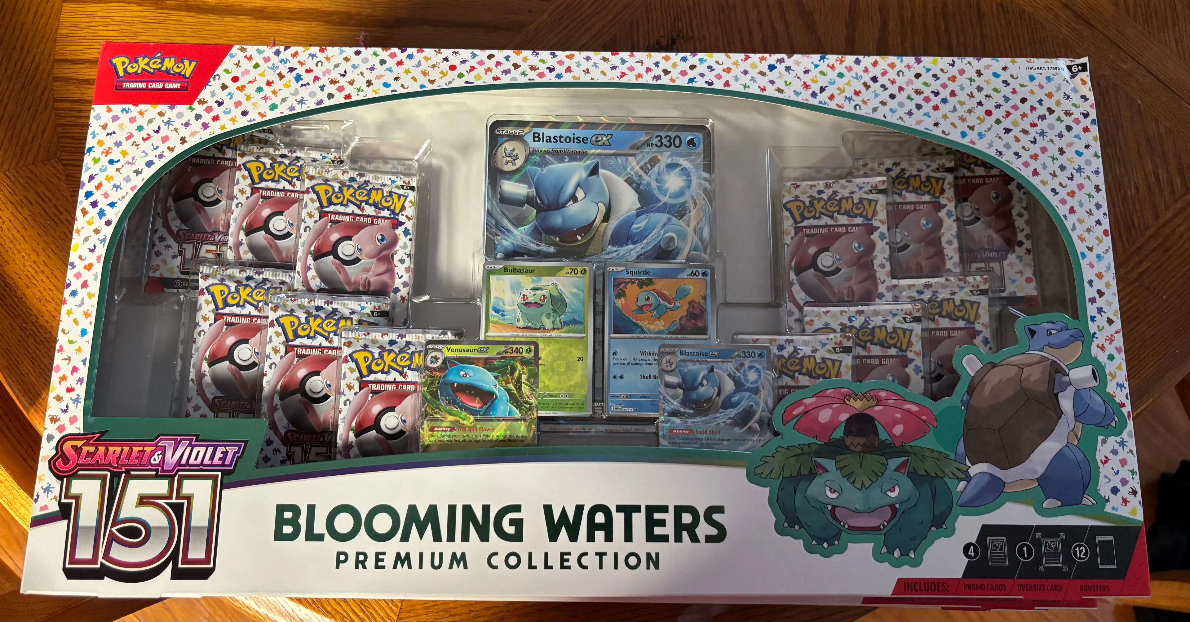 Product image for Pokemon 151 Blooming waters premium collection box