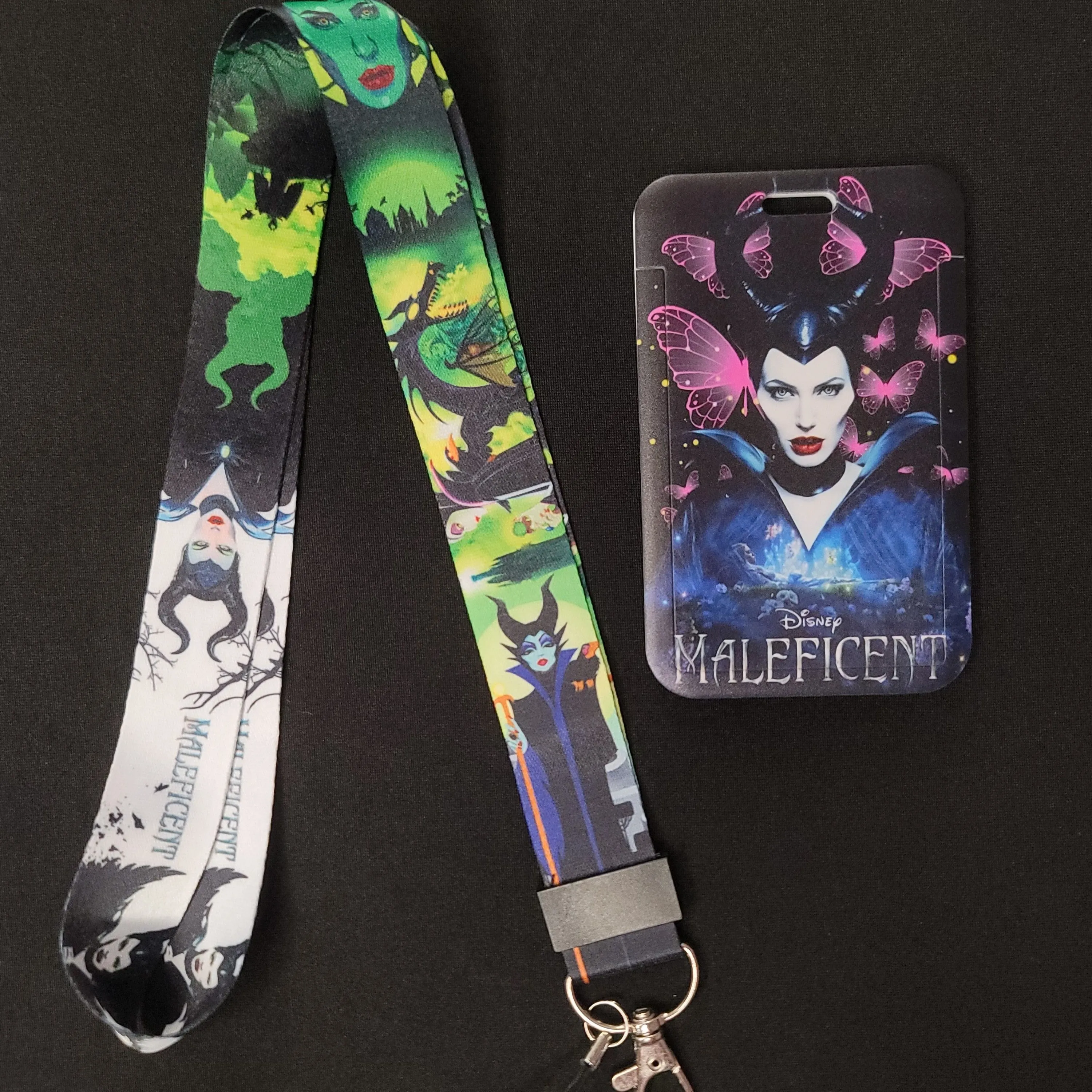 Product image for Maleficient ID Cardholder and Lanyard Set 