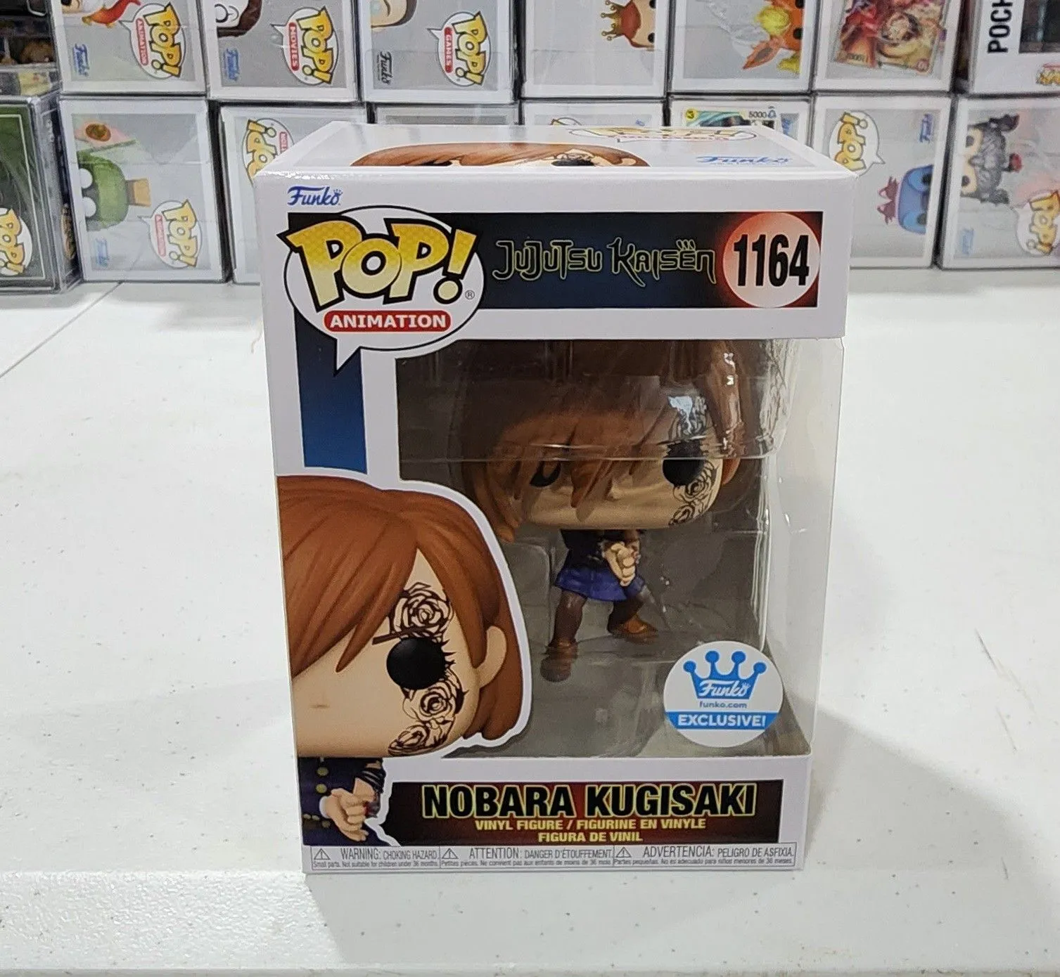 Product image for Funko Pop Jujutsu Kaisen Nobara Kugisaki Funko Shop Exclusive # 1164