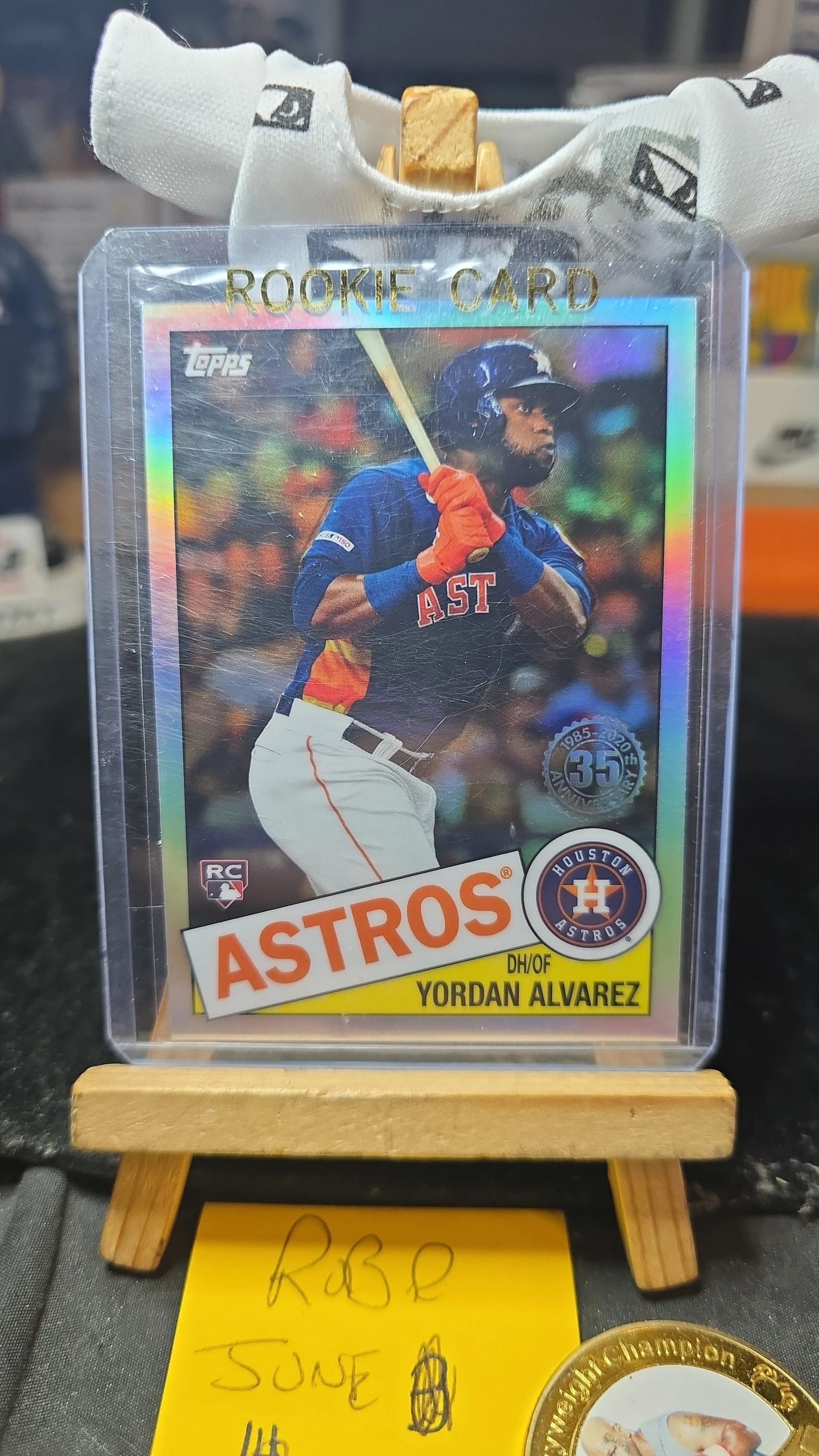 Product image for 2020 topps 35th anniversary YORDAN ALVAREZ RC