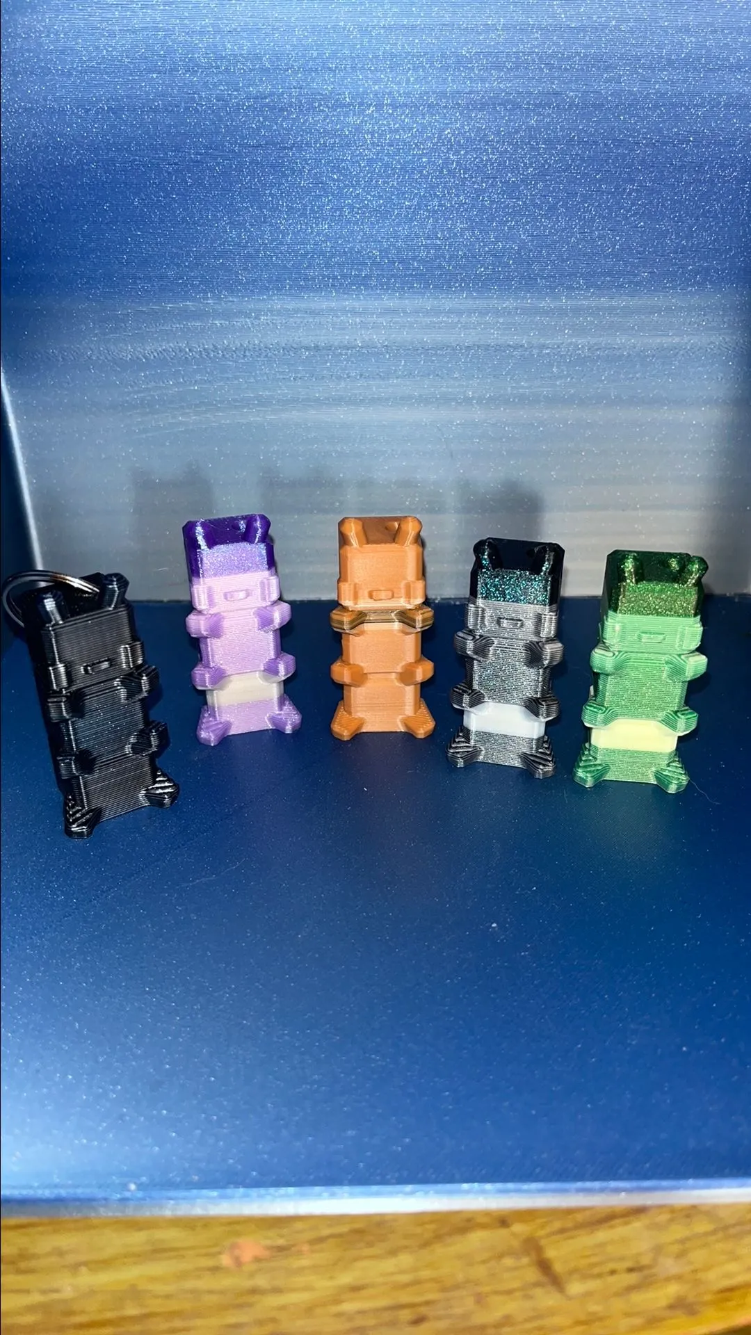 Product image for 8Bit Caterpillar Keychain