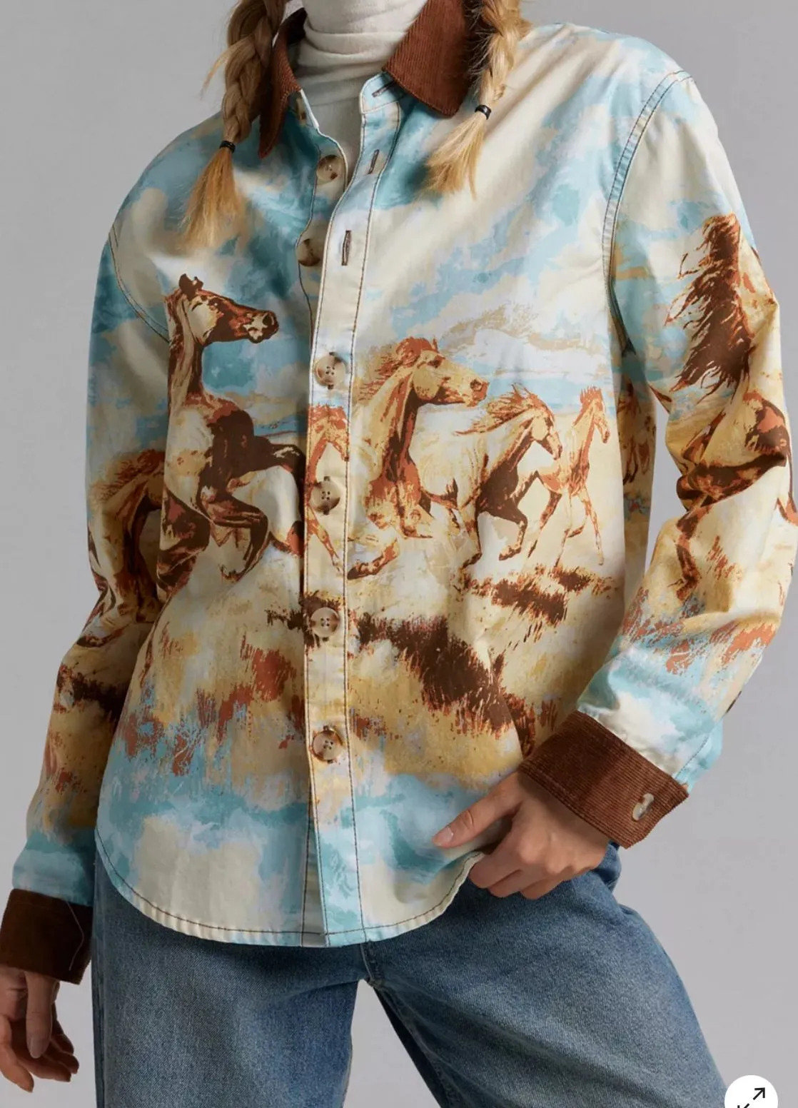 Product image for 7 Urban Outfitters Shacket SOLD OUT 19" PTP