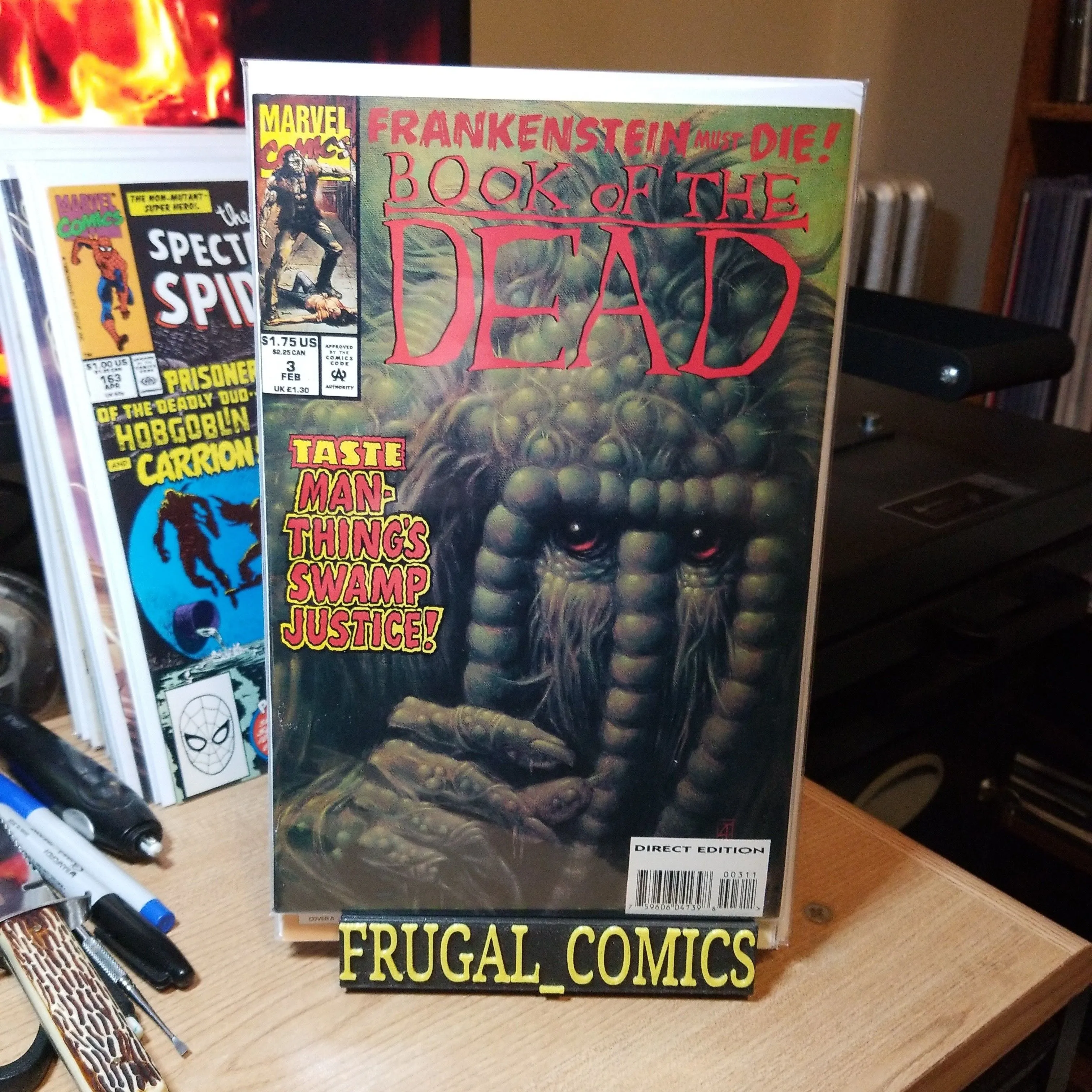 Product image for Book of the Dead #3 (1994) Man-Thing swamp