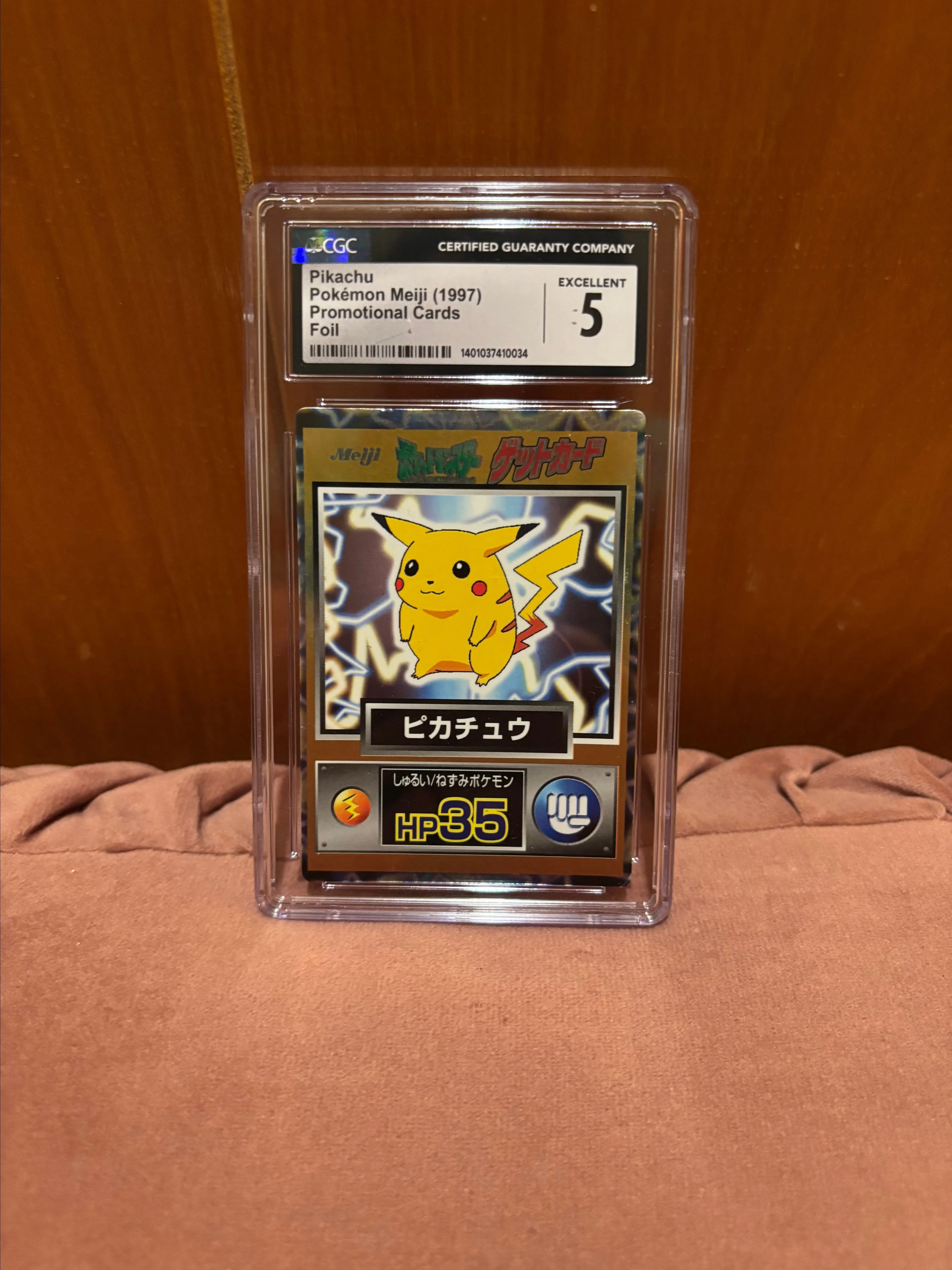 Product image for CGC 5 Meiji Promo Foil Pikachu
