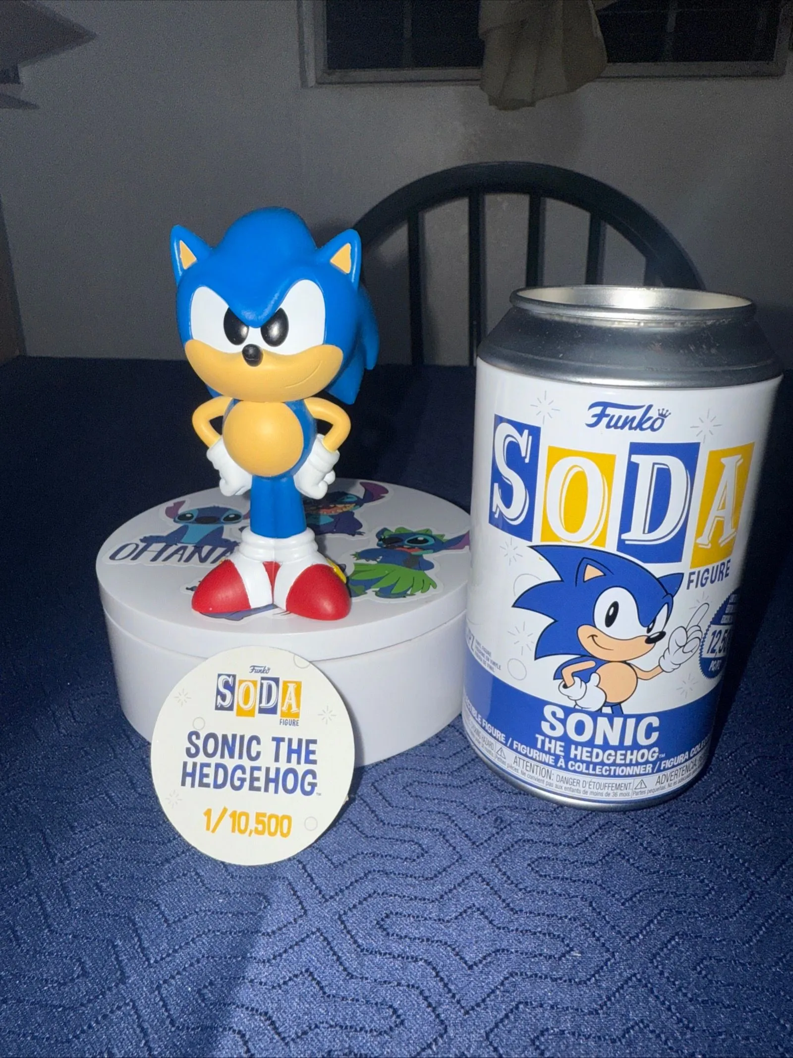 Product image for Funko Soda Vinyl Figure: Sonic The Hedgehog Common Figure 1/10,500