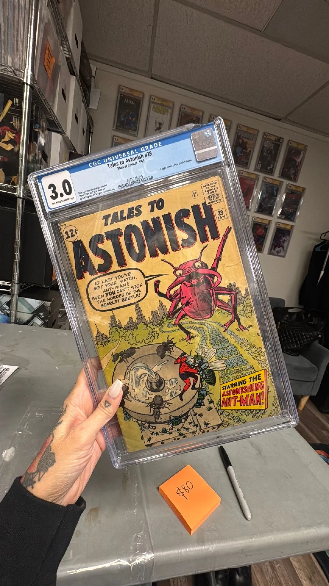 Product image for Tales to astonish #39 cgc 3.0