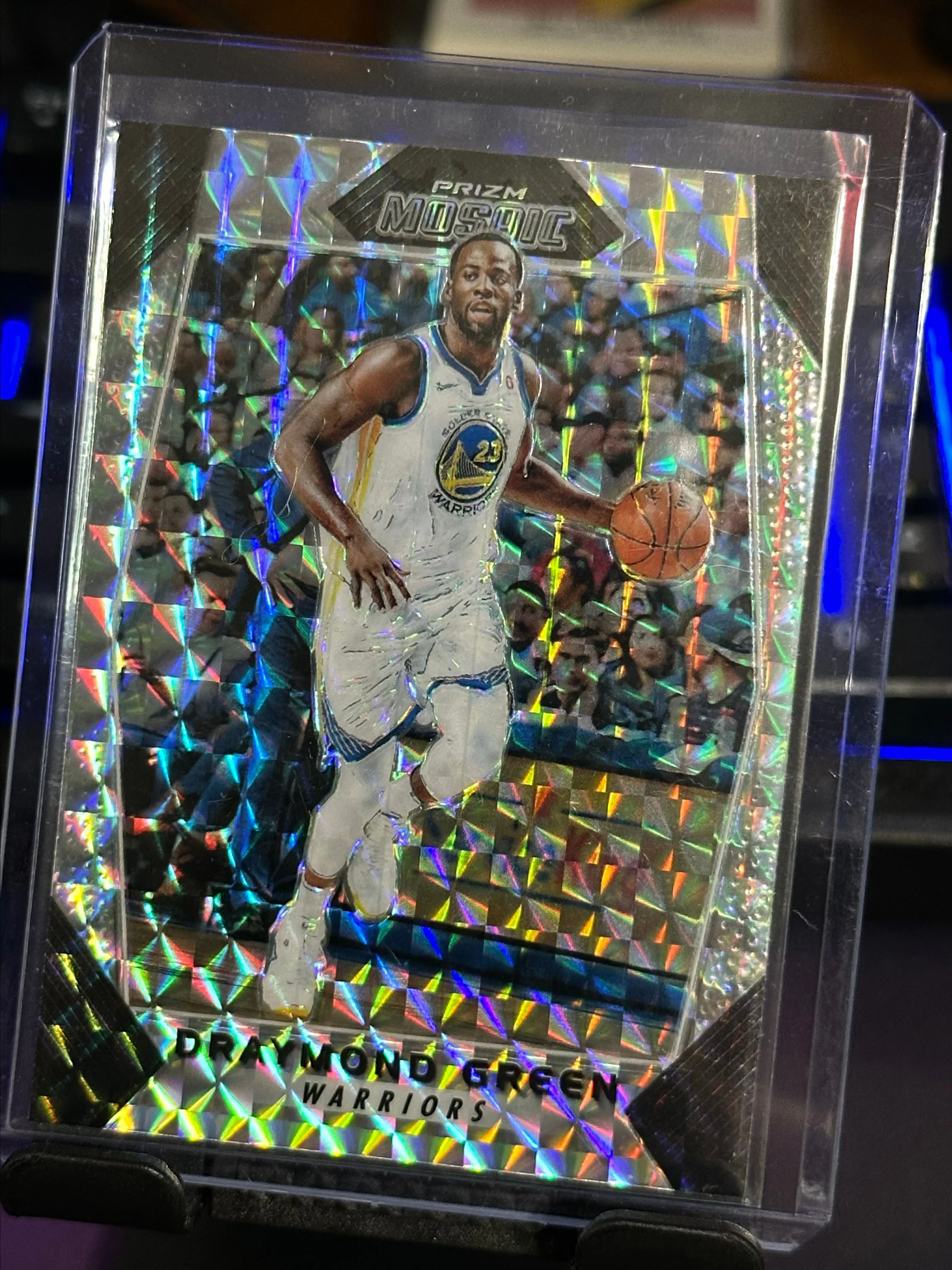 Product image for DRAYMOND GREEN 2017-18 MOSAIC PRIZM SILVER GOLDEN STATE WARRIORS
