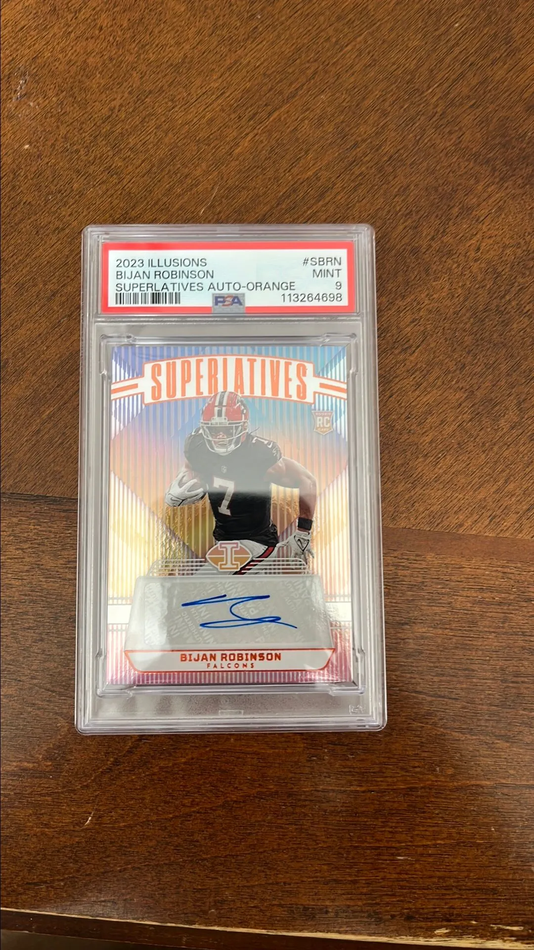 Product image for 2023 Illusions Bijan Robinson Superlatives Auto