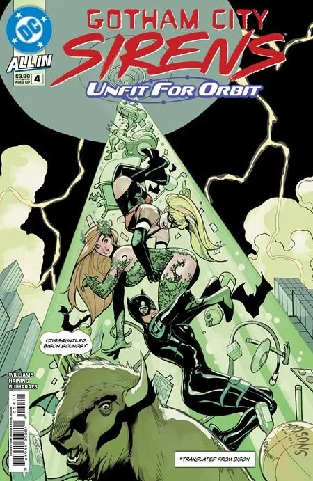 Product image for GOTHAM CITY SIRENS UNFIT FOR ORBIT #4 (OF 5) CVR A TERRY DODSON & RACHEL DODSON