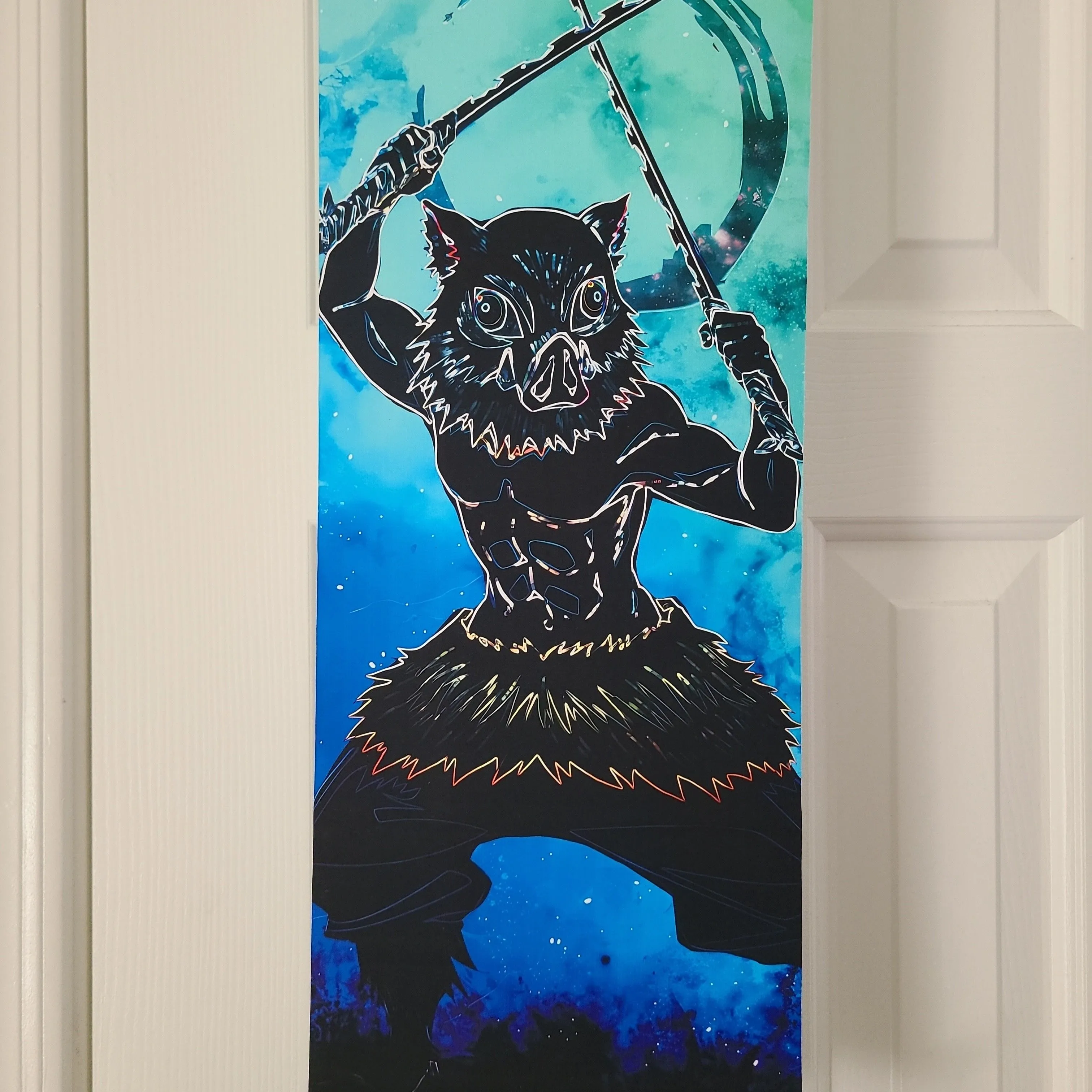 Product image for [Scrolls] Demon Slayer- Inosuke (w/ Swords)