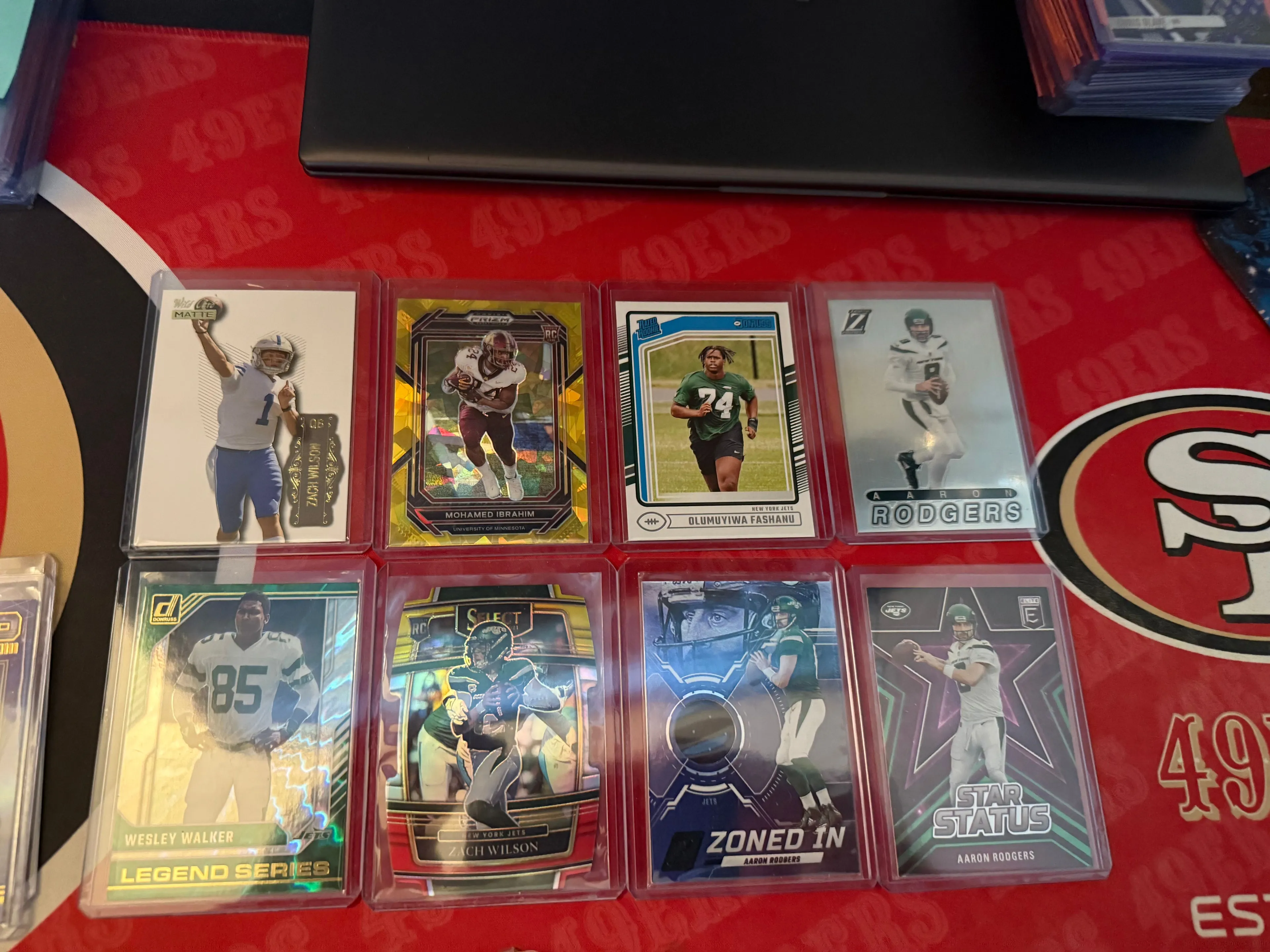 Product image for Jets card lot