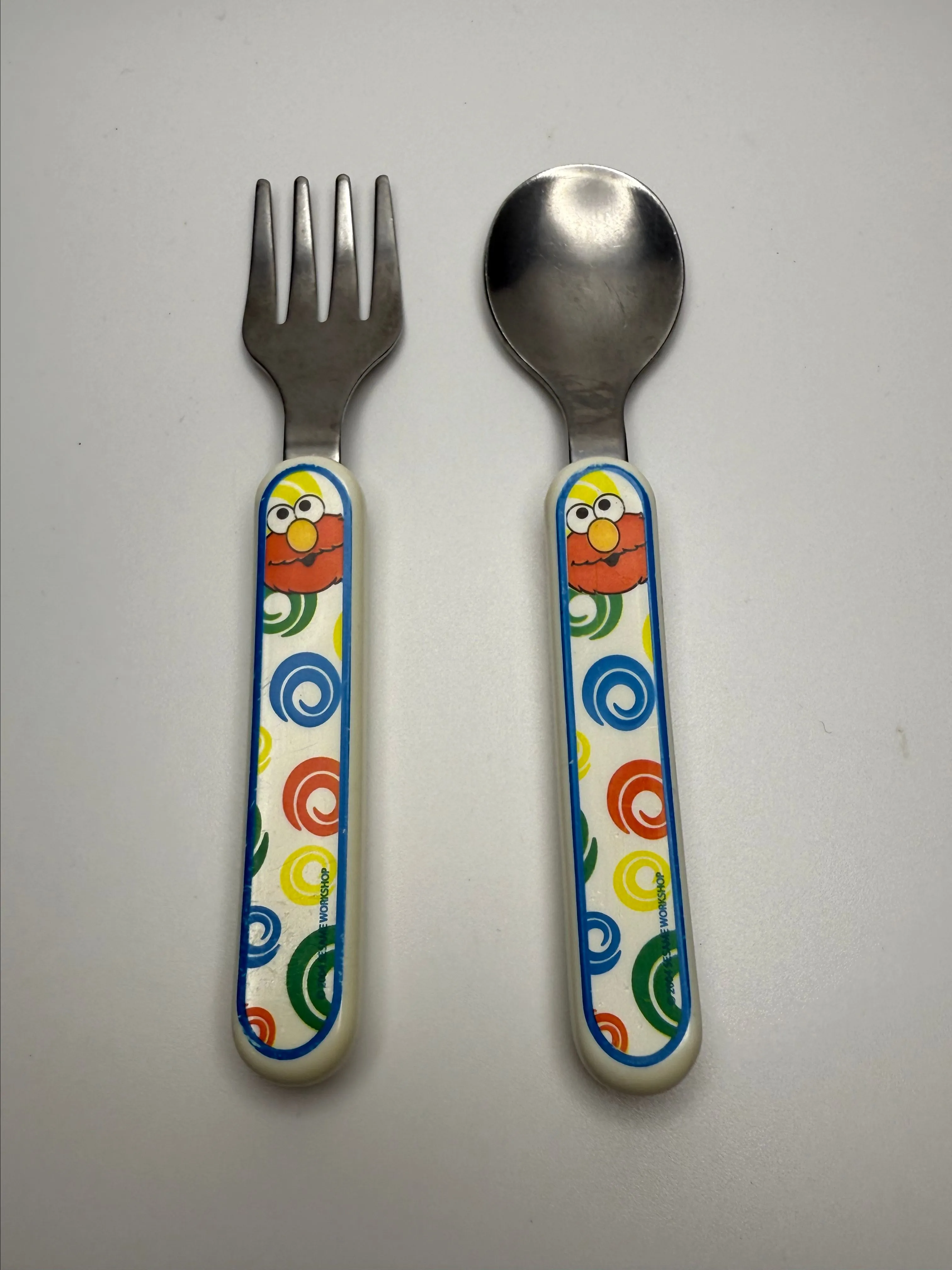 Product image for 20. Elmo Toddler/Baby Silverware -2004