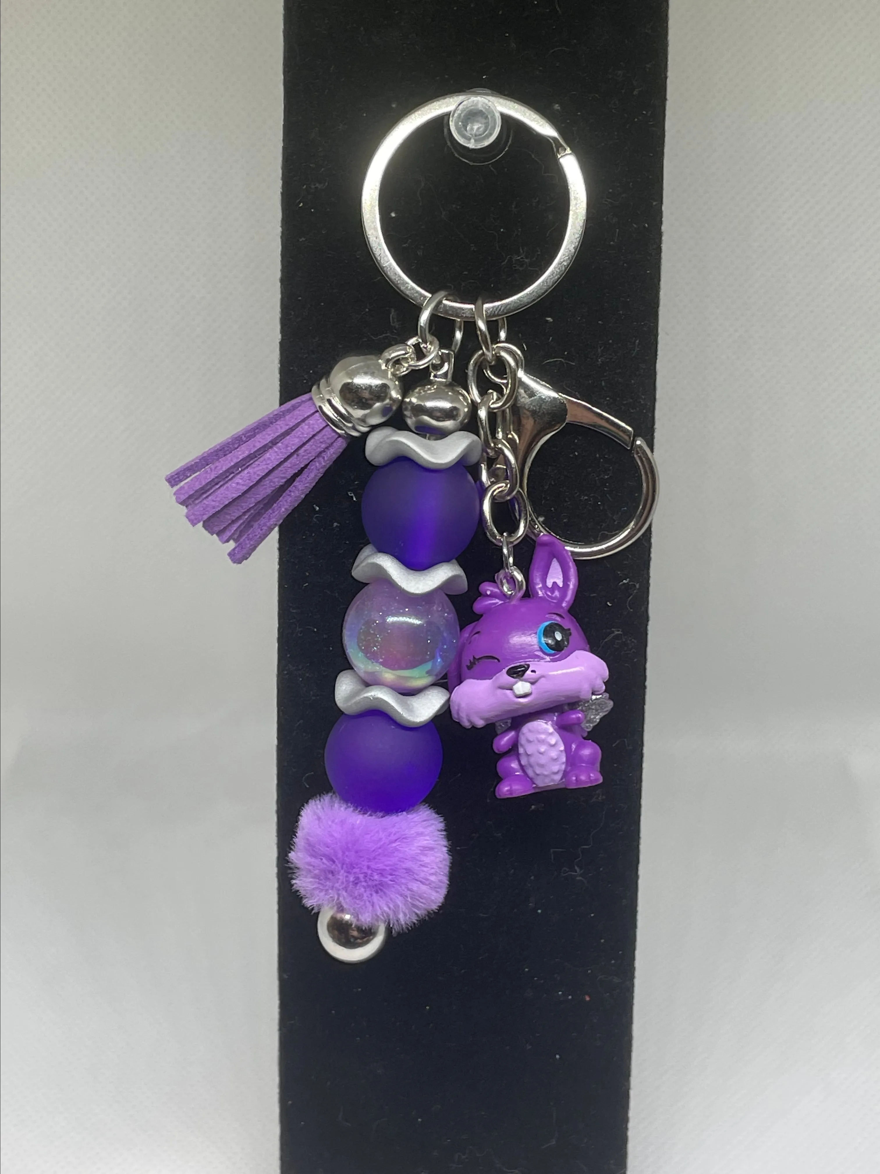 Product image for Purple Bunny Keychain