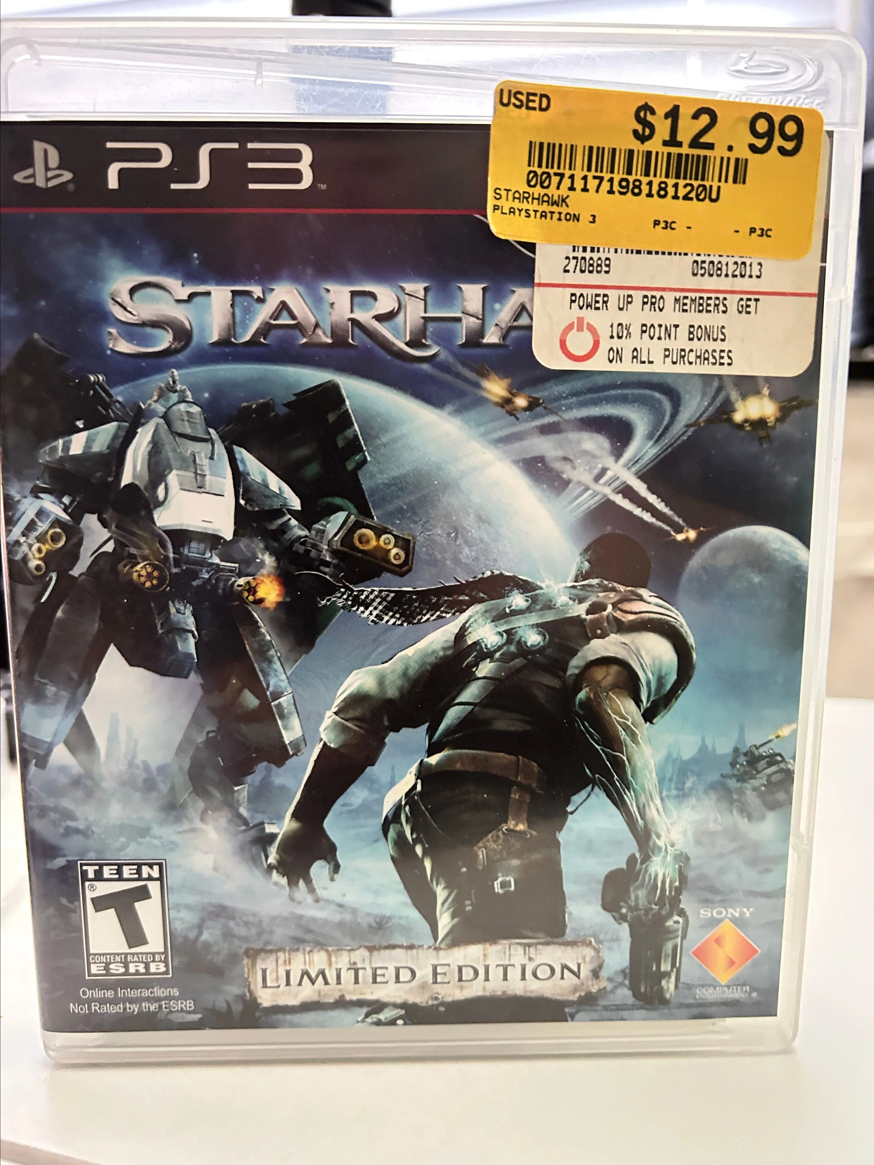 Product image for PS3 - Starhawk [Limited Edition]