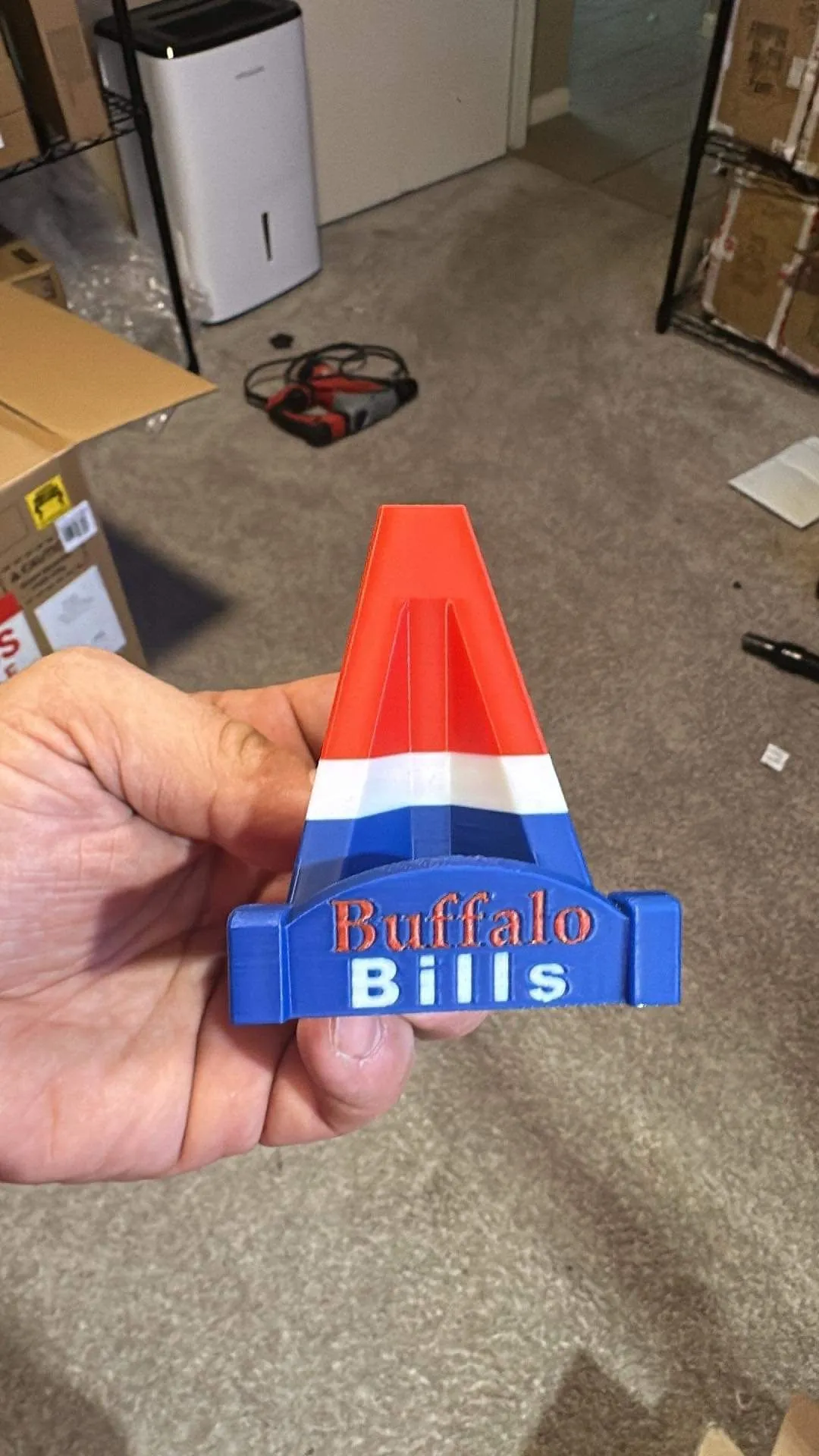 Product image for 3D printed Buffalo Bills stand