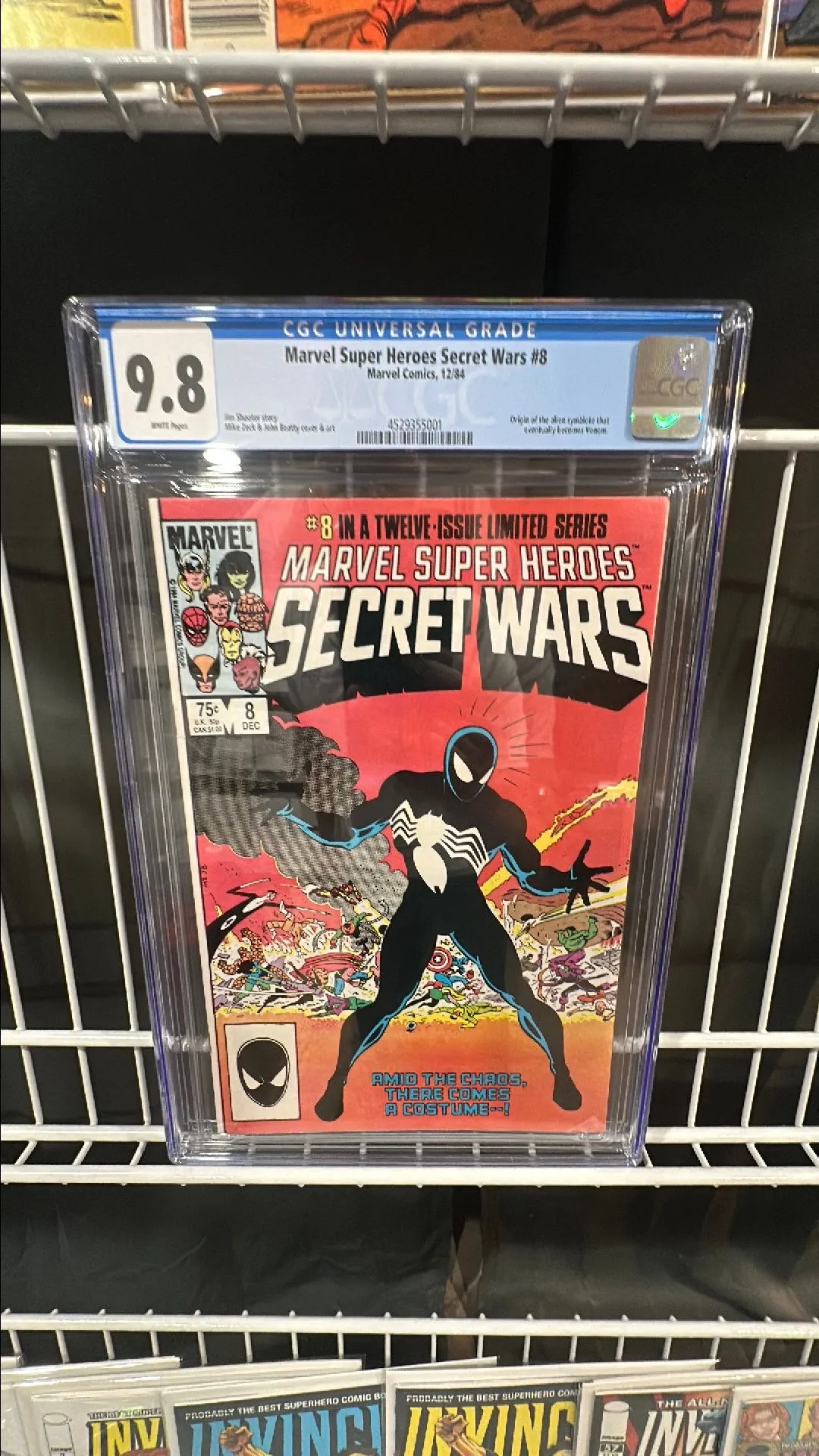 Product image for Marvel Super Heroes Secret Wars #8 (1984) CGC 9.8