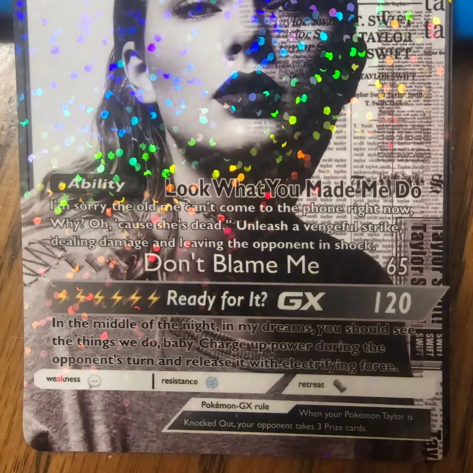 Taylor Swift custom made Pokemon card unique  Whatnot: Shop, Sell, Connect