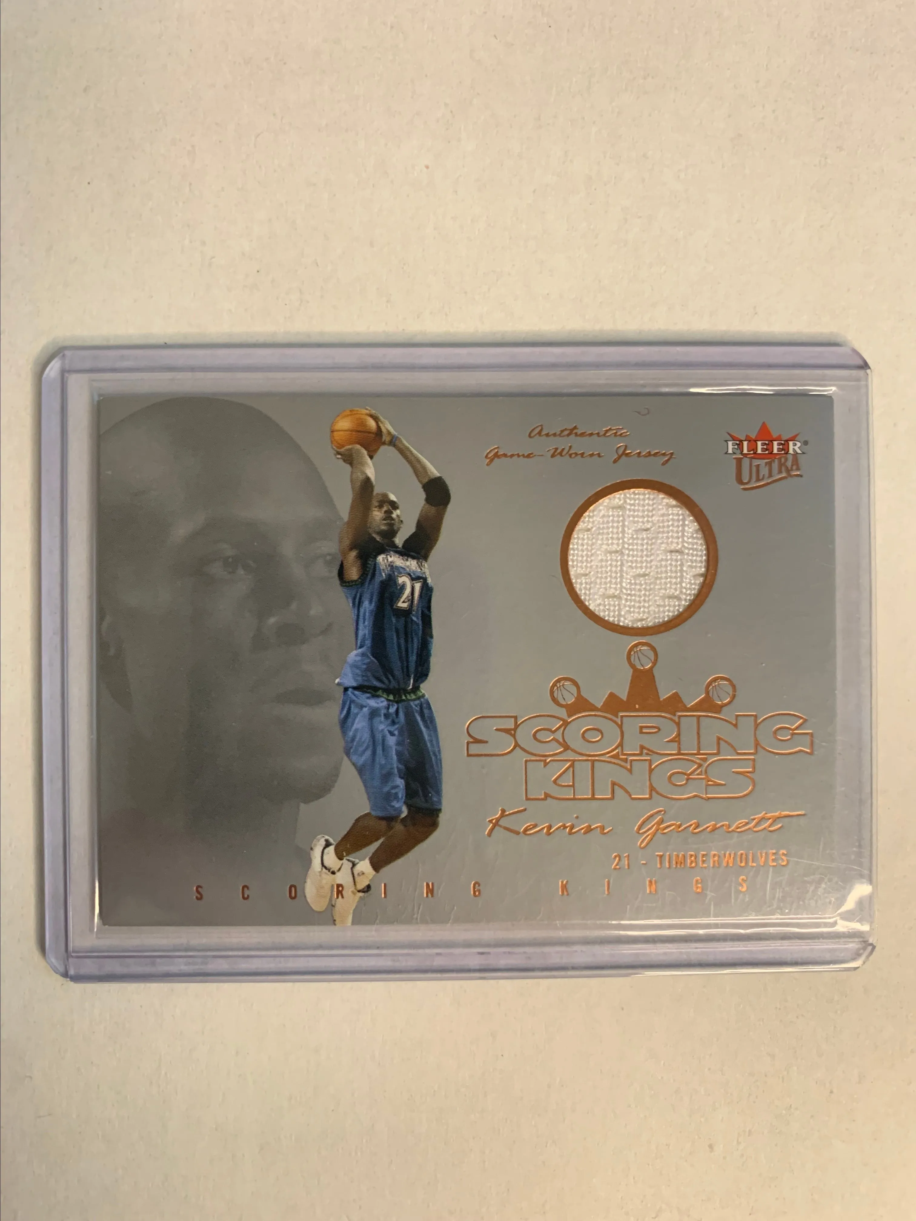 Product image for 2004-05 Fleer Ultra Scoring Kings Kevin Garnett Patch Timberwolves