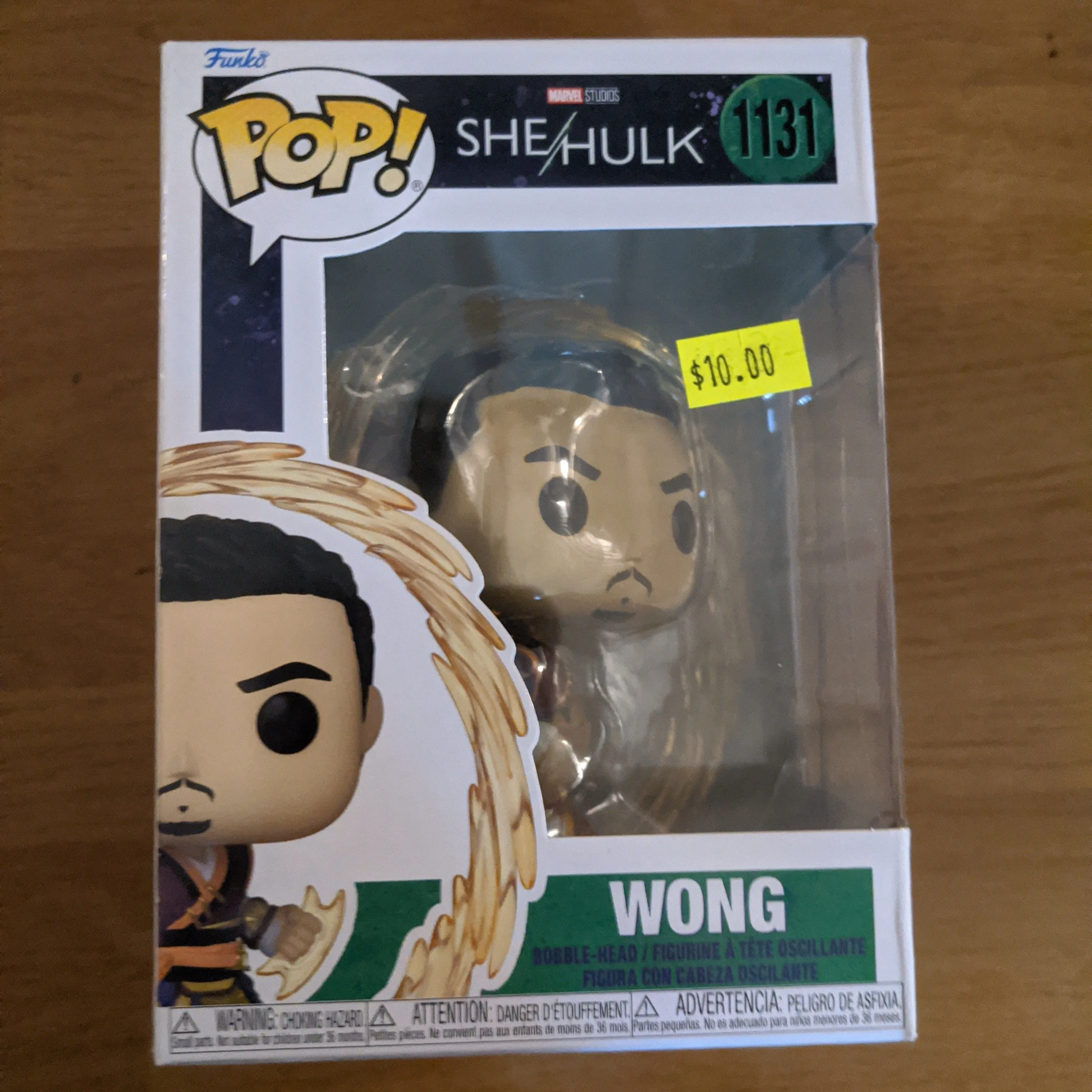 Product image for Wong PoP! #1131. Marvel Studios She/Hulk (2022)