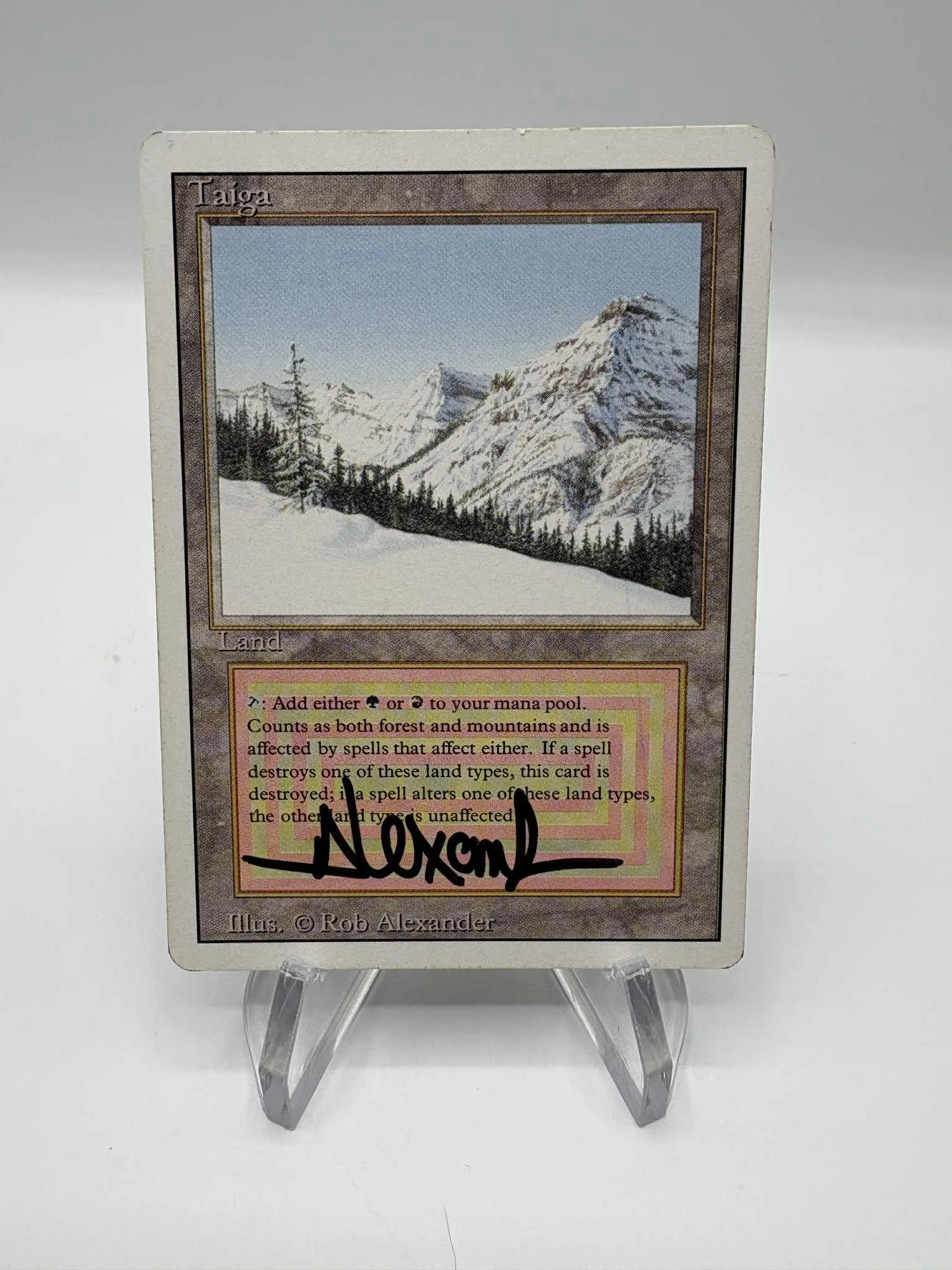 Taiga - Revised (Rob Alexander Autograph)  Whatnot: Shop, Sell, Connect