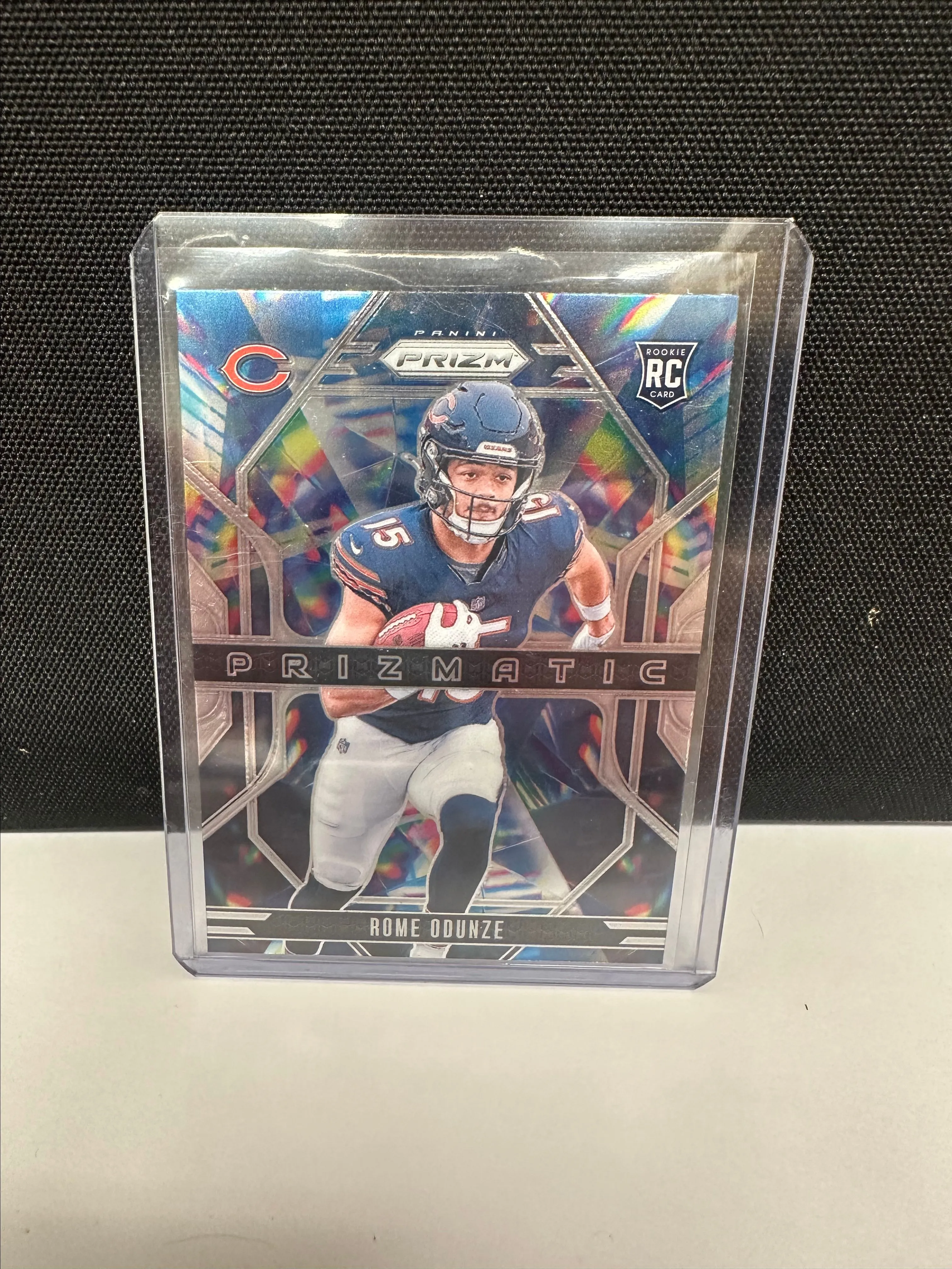 Product image for 2024 - Panini Prizm Prizmatic Rome Odunze Rookie Chicago Bears #9
