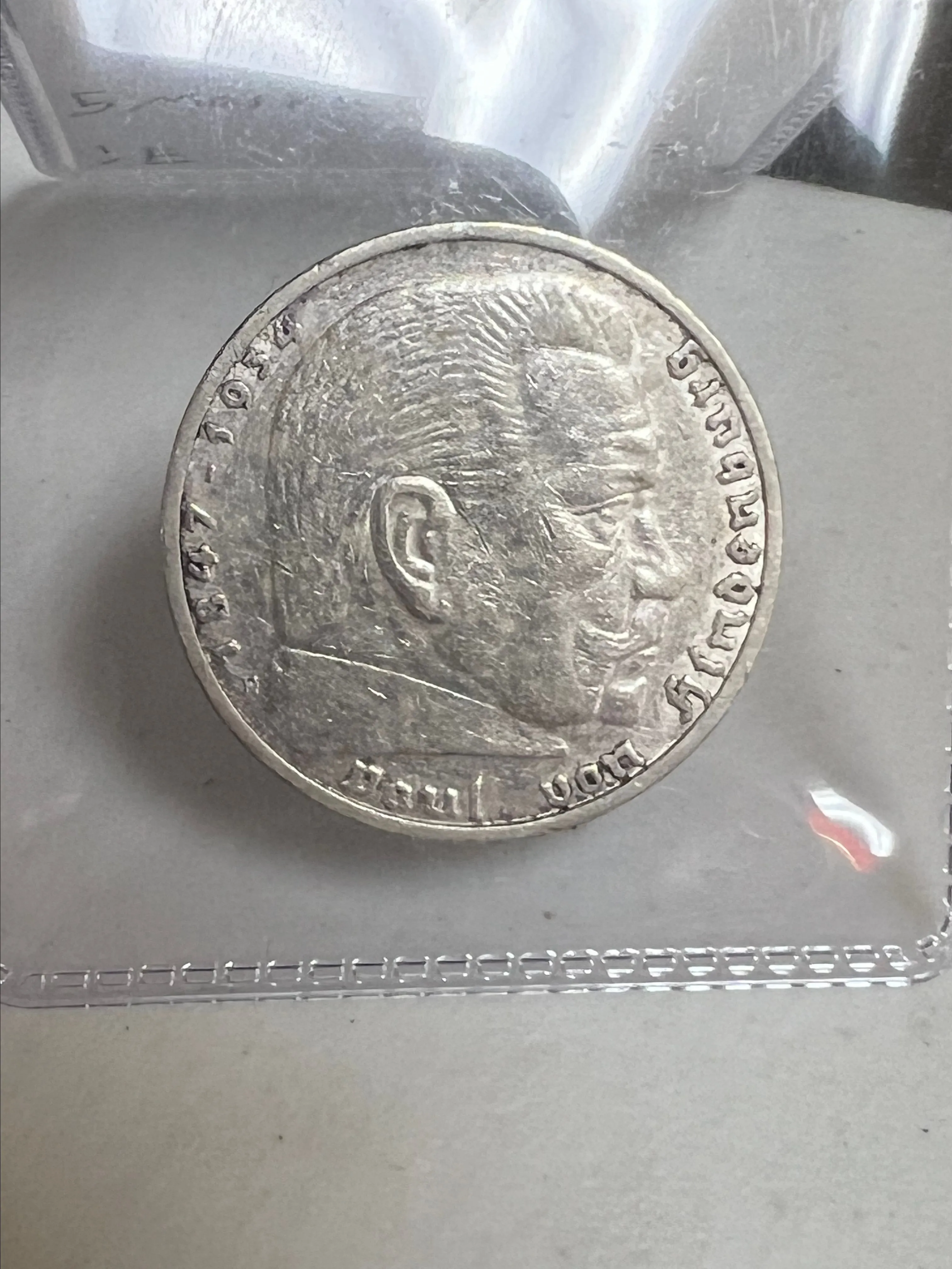 Product image for (3x) Silver Marks for Ric :) and 2 mini mark coins