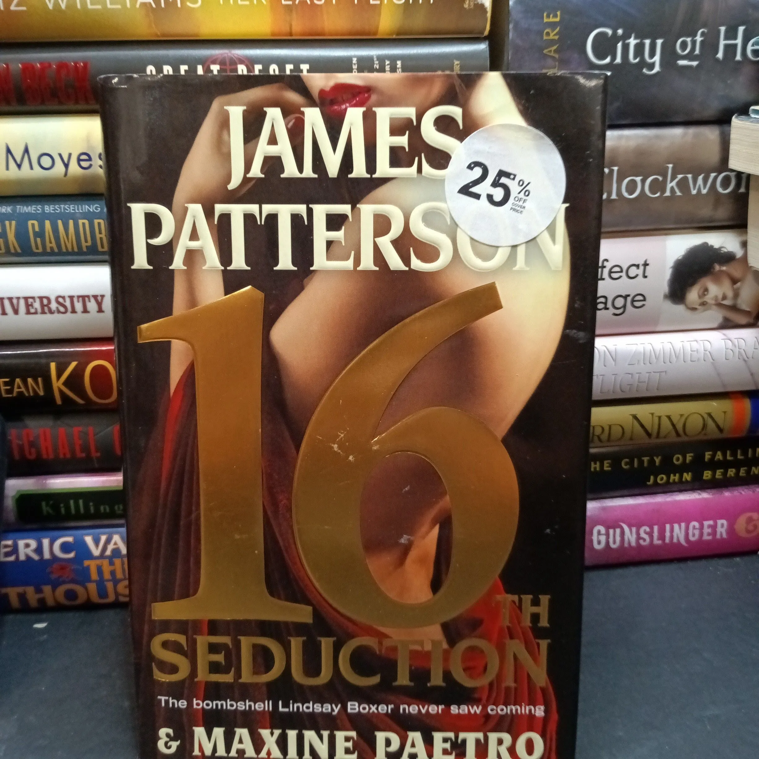 Product image for James Patterson - 16th Seduction