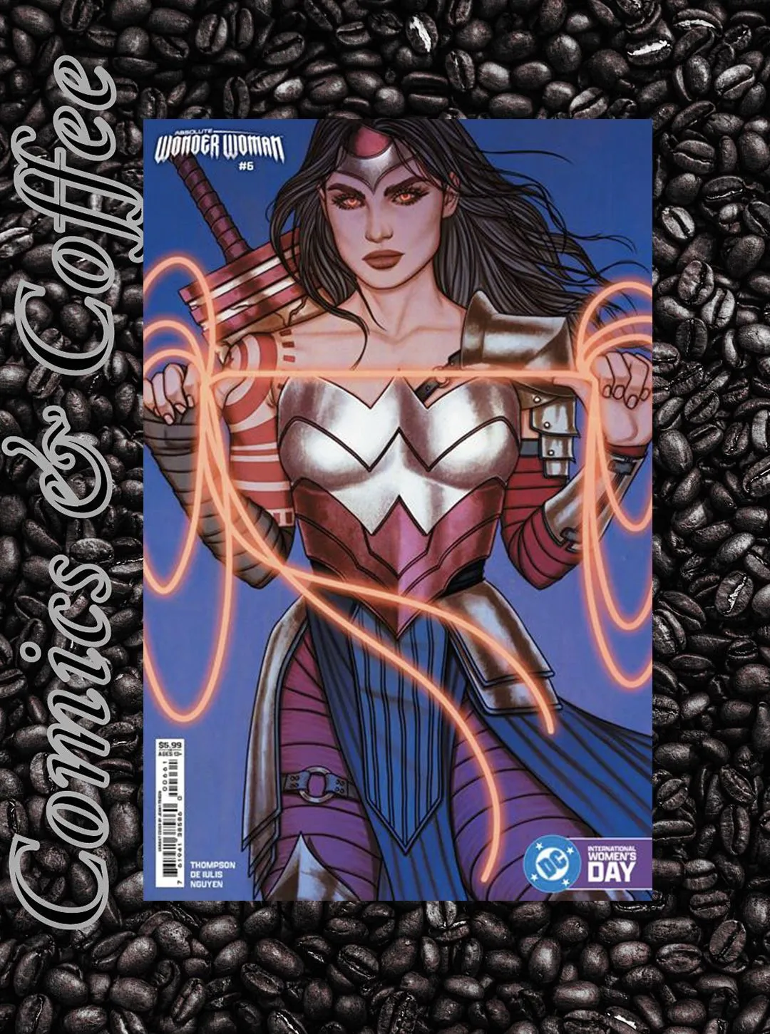 Product image for Absolute Wonder Woman #6 - Jenny Frison Woman’s Day Variant!