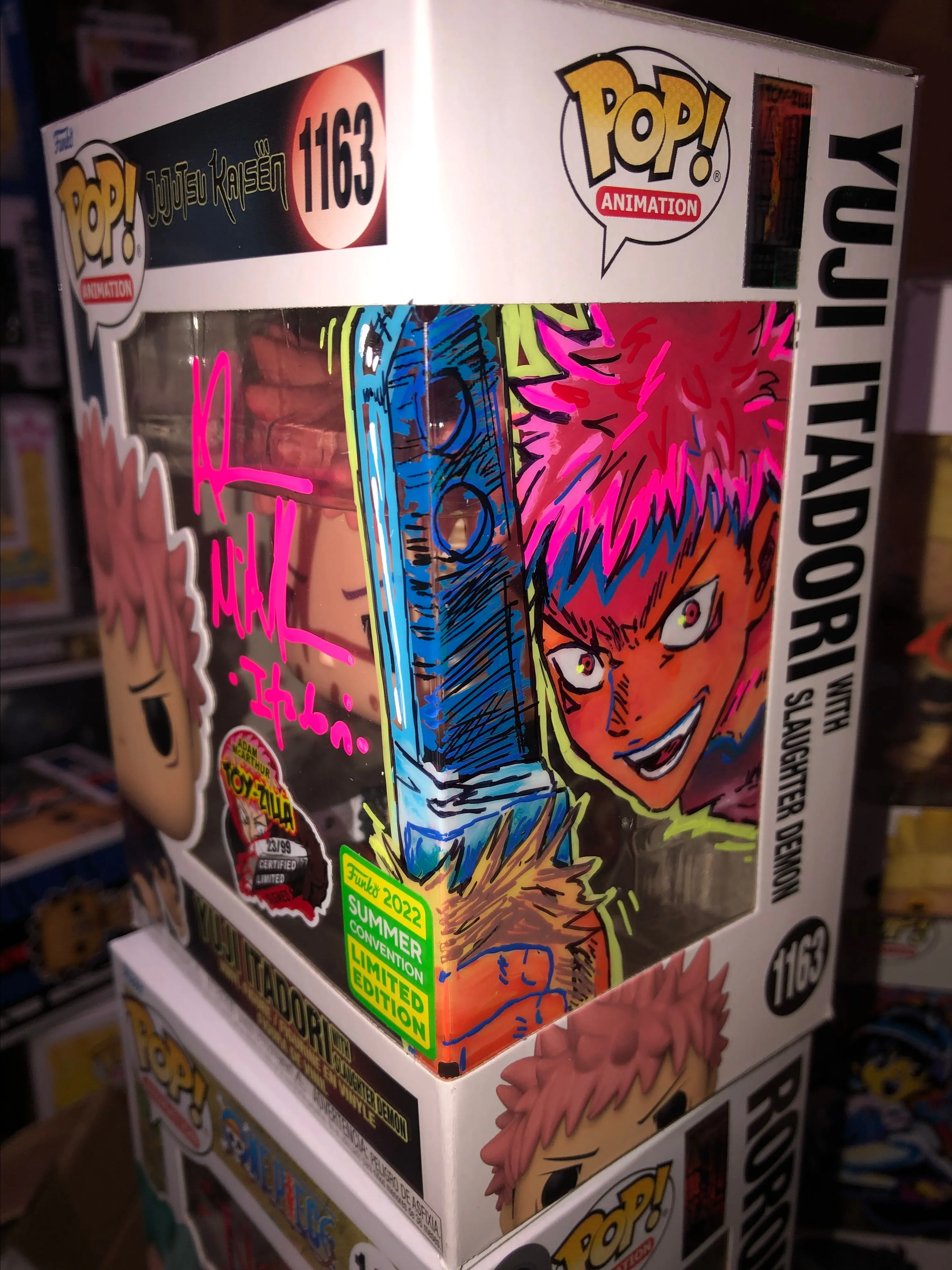 Product image for 1st Adam McArthur JJK Yuji SmTZ ART POP 23