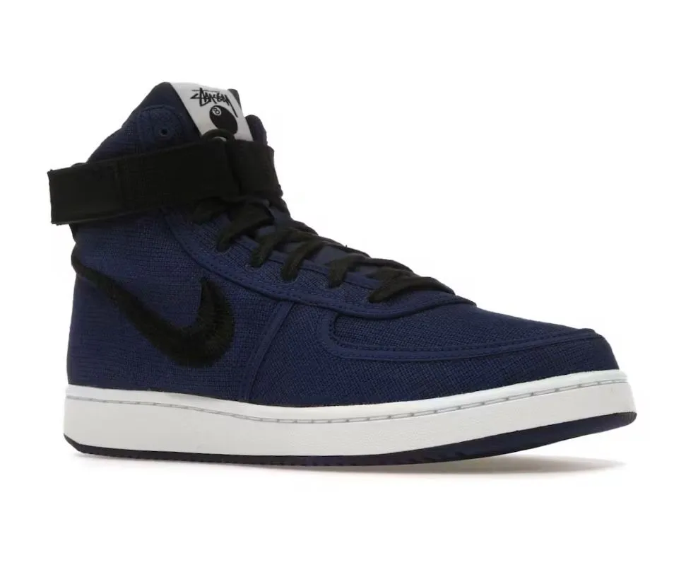 Product image for Size 12 - NIKE x Stussy Vandal High - Deep Royal Blue - NEW IN BOX