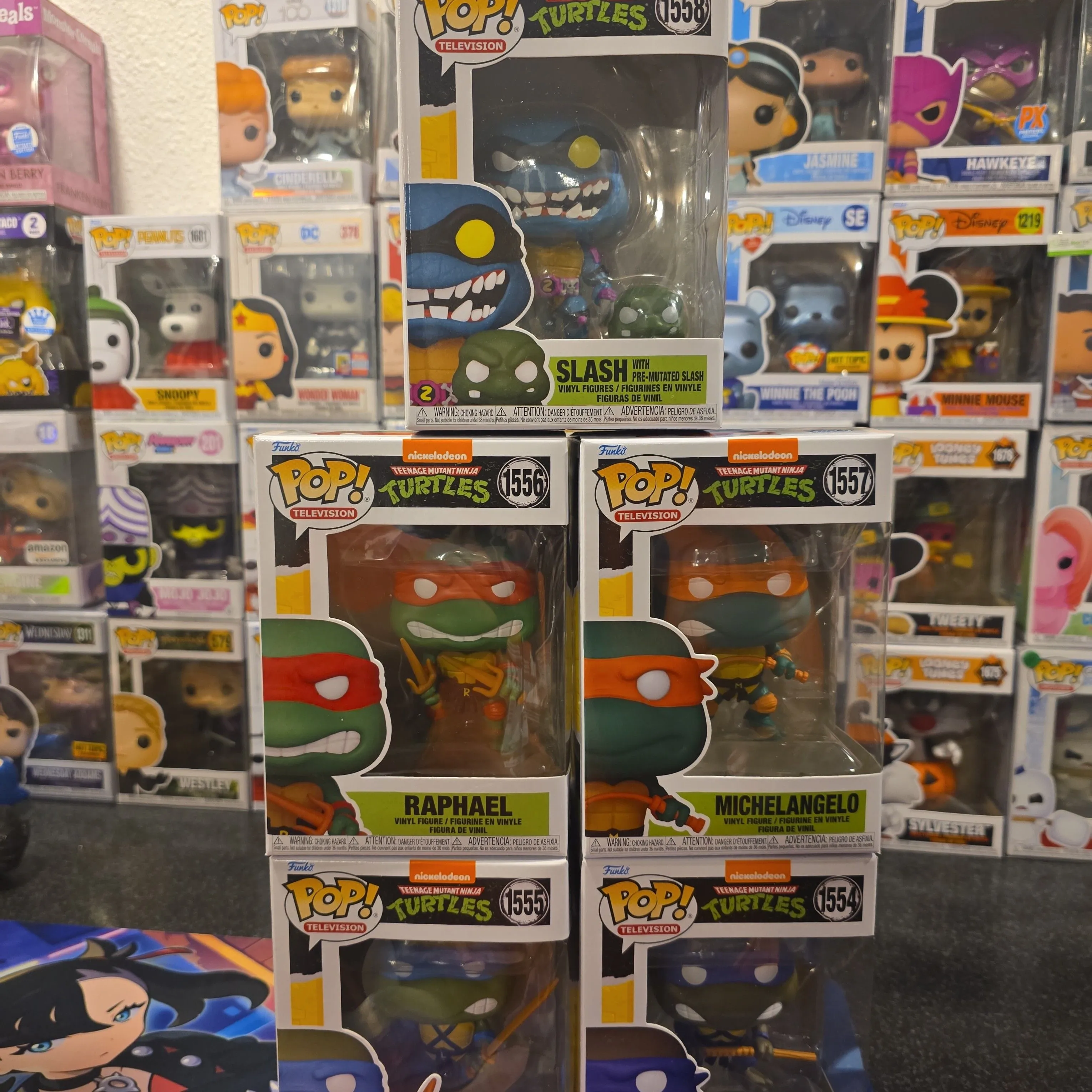 Product image for SET OF TEENAGE MUTANT NINJA TURTLES