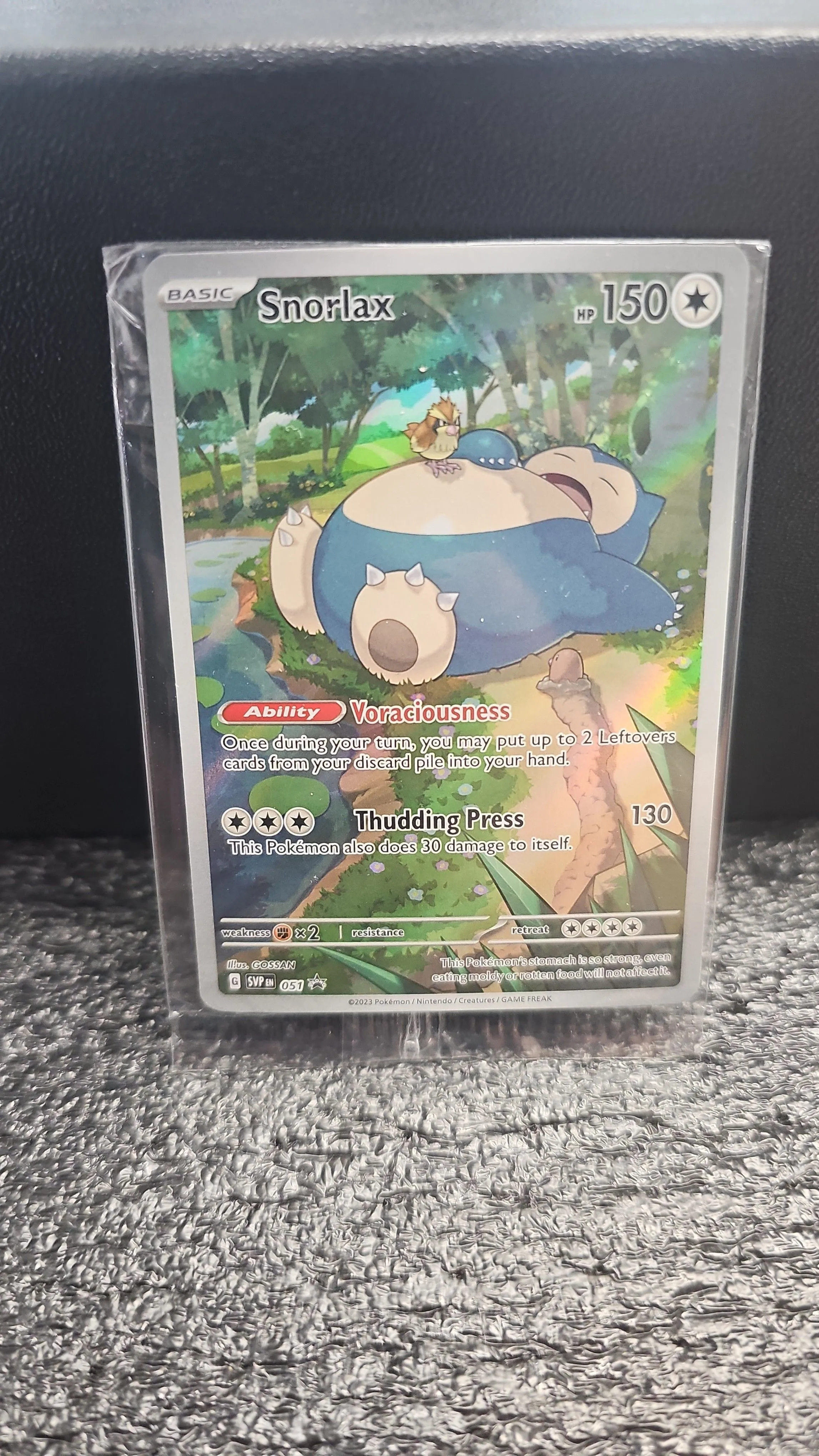 Product image for Snorlax - 051 - SV: Scarlet & Violet Promo Cards (SVP)