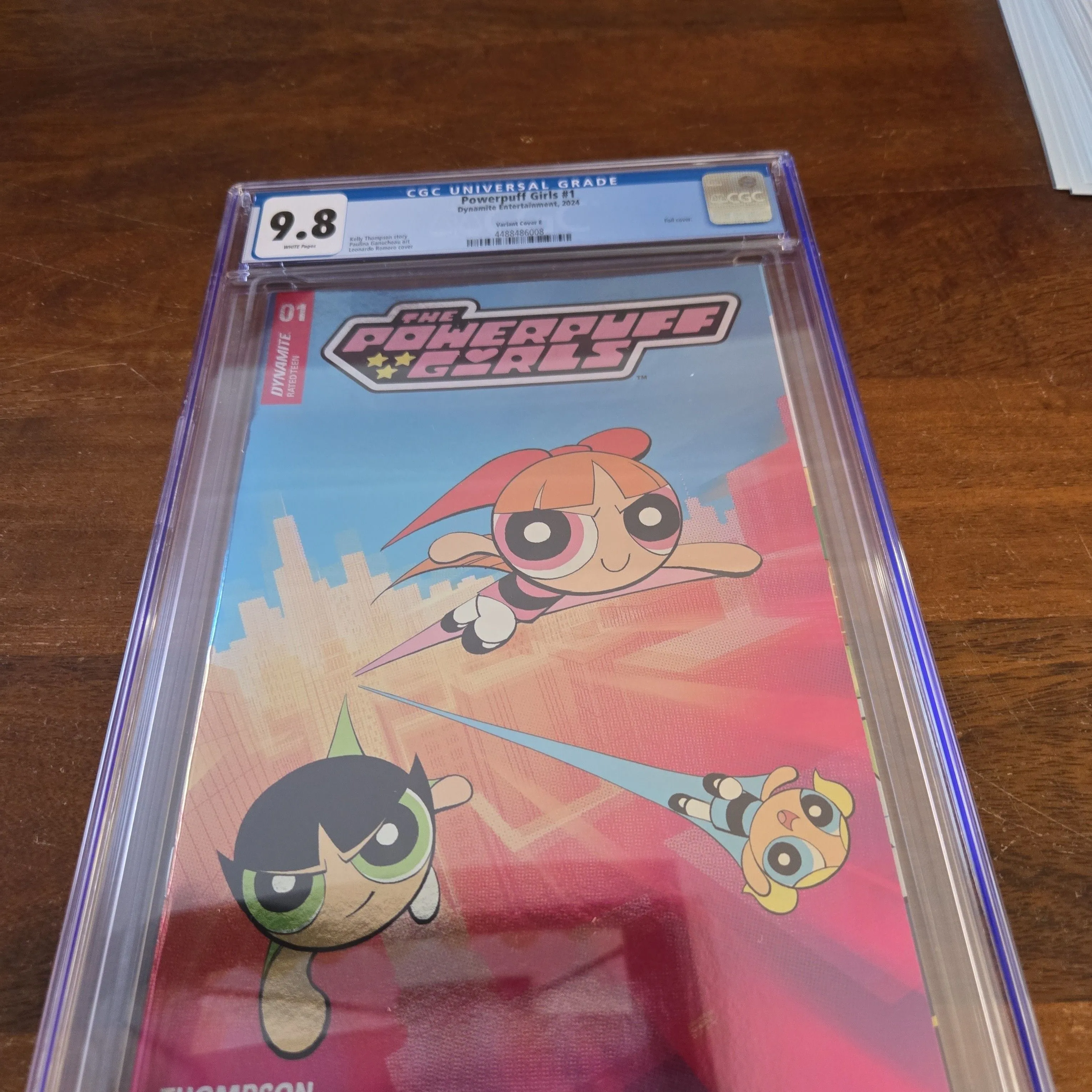 Product image for Powerpuff Girls #1 CGC 9.8 Foil Cover