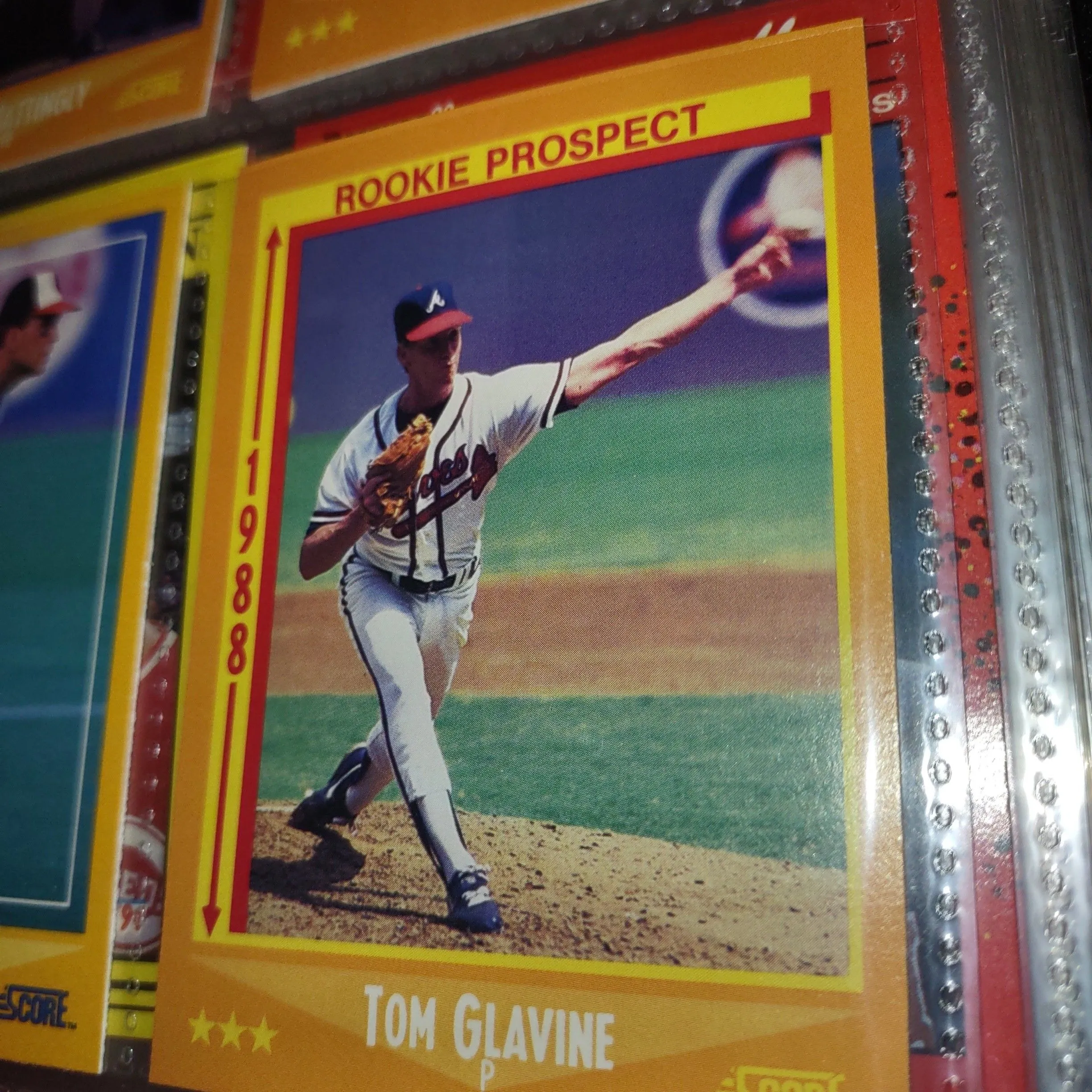 Product image for Tom Glavine "Rookie Prospect"