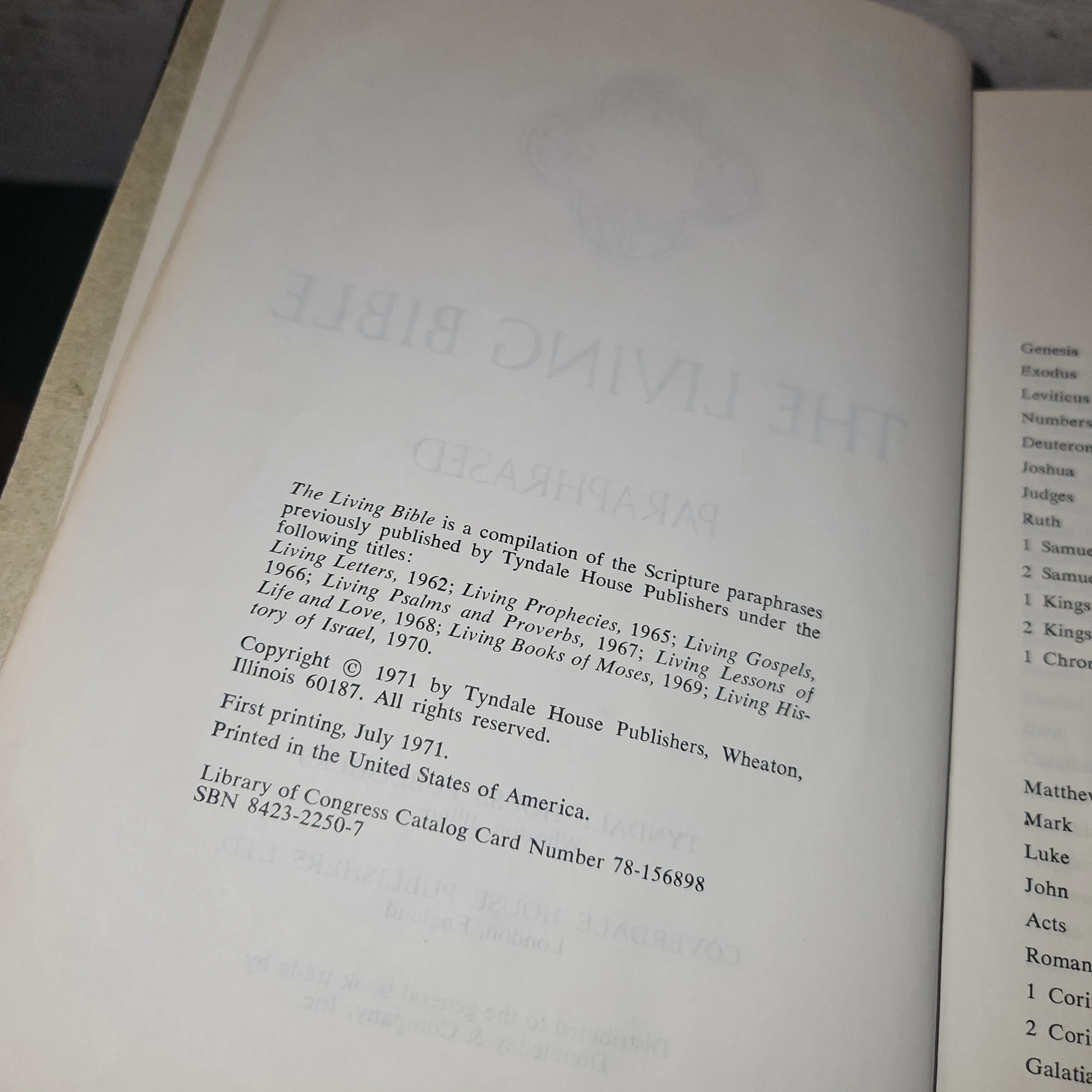 Product image for 7. you pick vintage Bible 