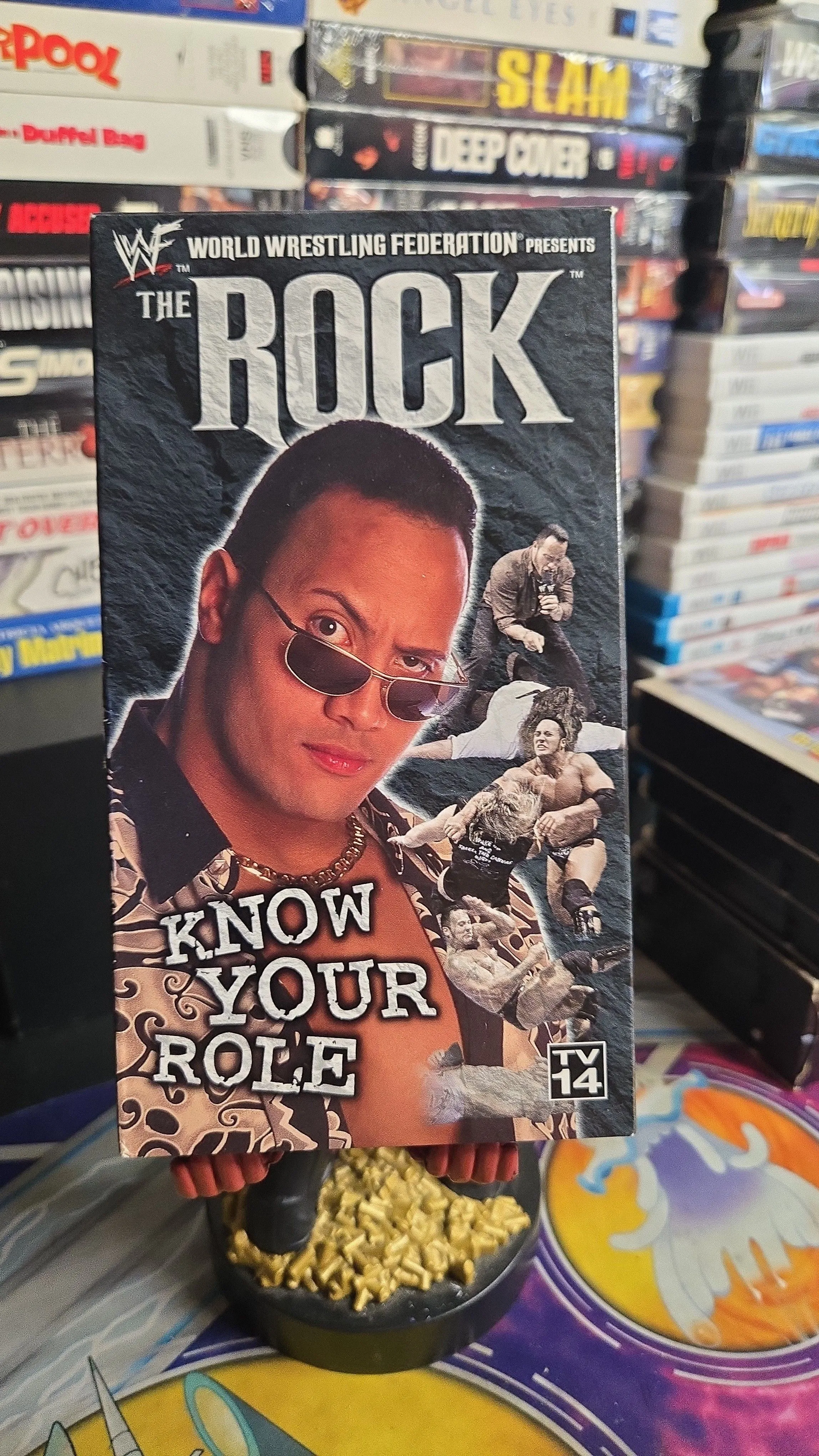 Product image for VHS - THE ROCK: KNOW YOUR ROLE