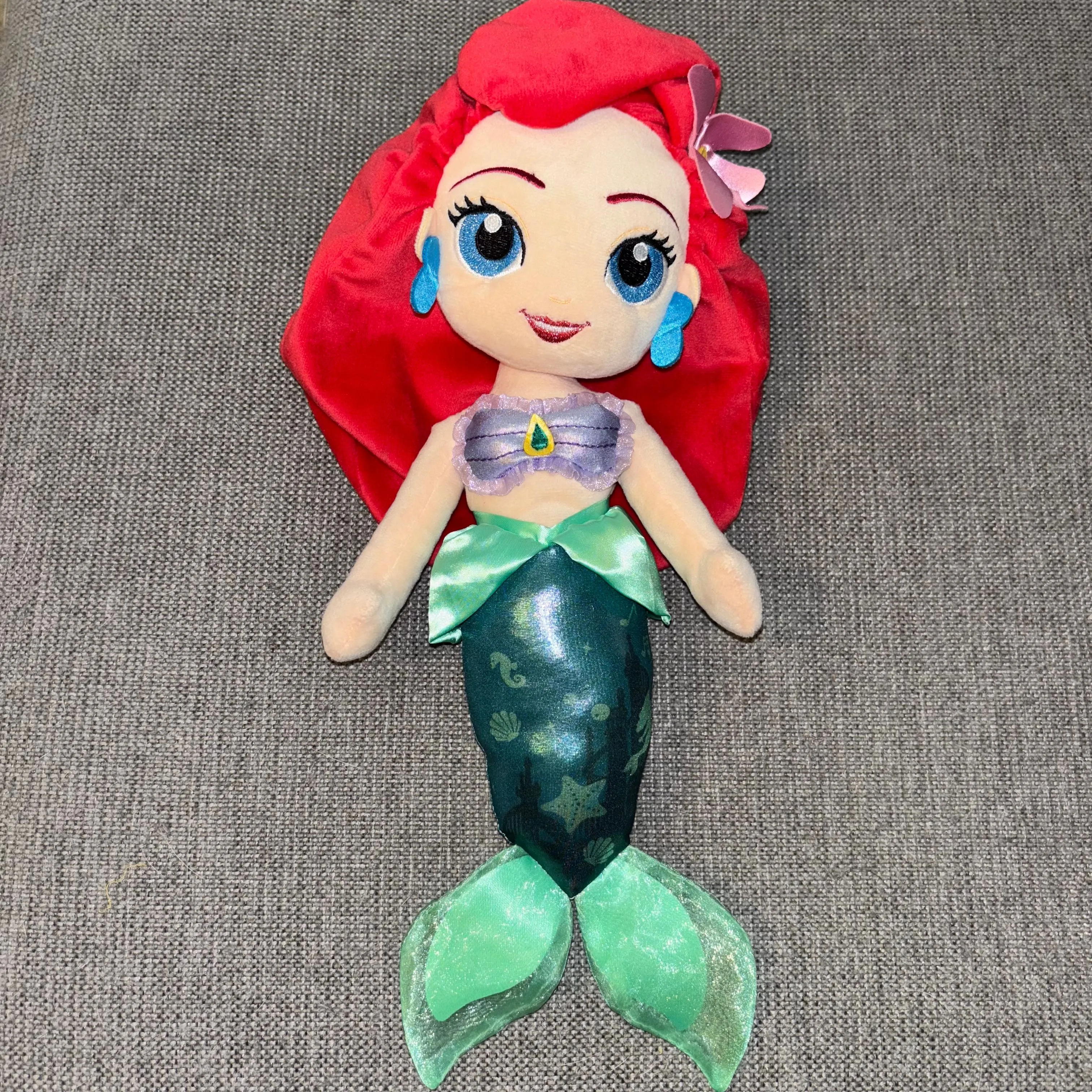 Product image for Little Mermaid with felt flower