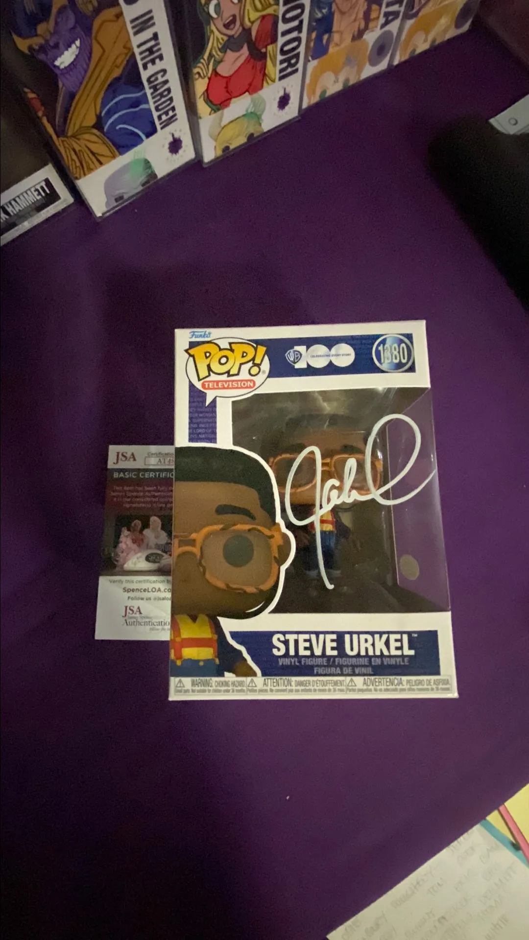 Product image for Steve Urkel 1380 jsa signed by Jaleel White
