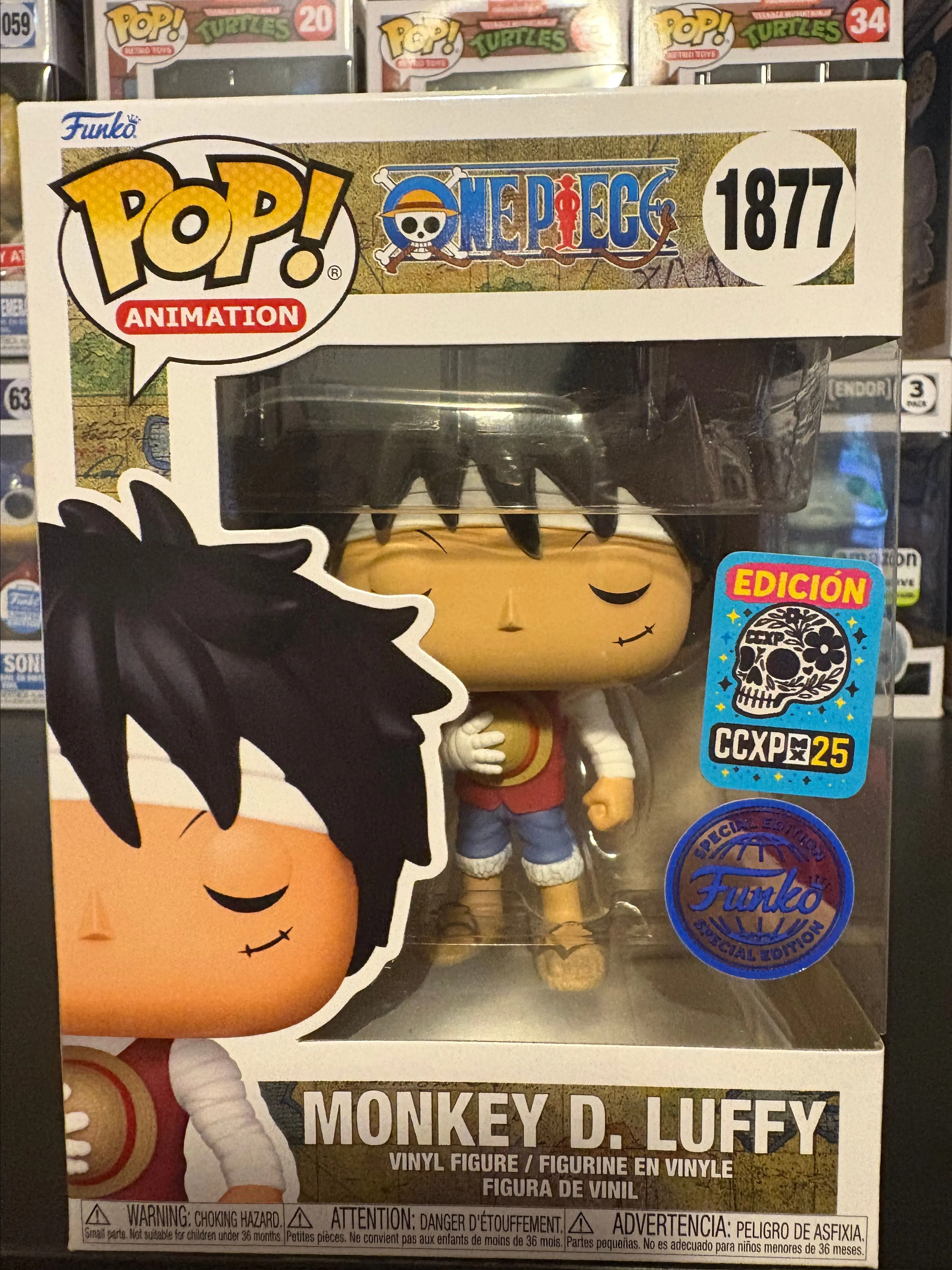 Product image for (Anime)One Piece Monkey D. Luffy 1877 CCXP 25 Exclusive