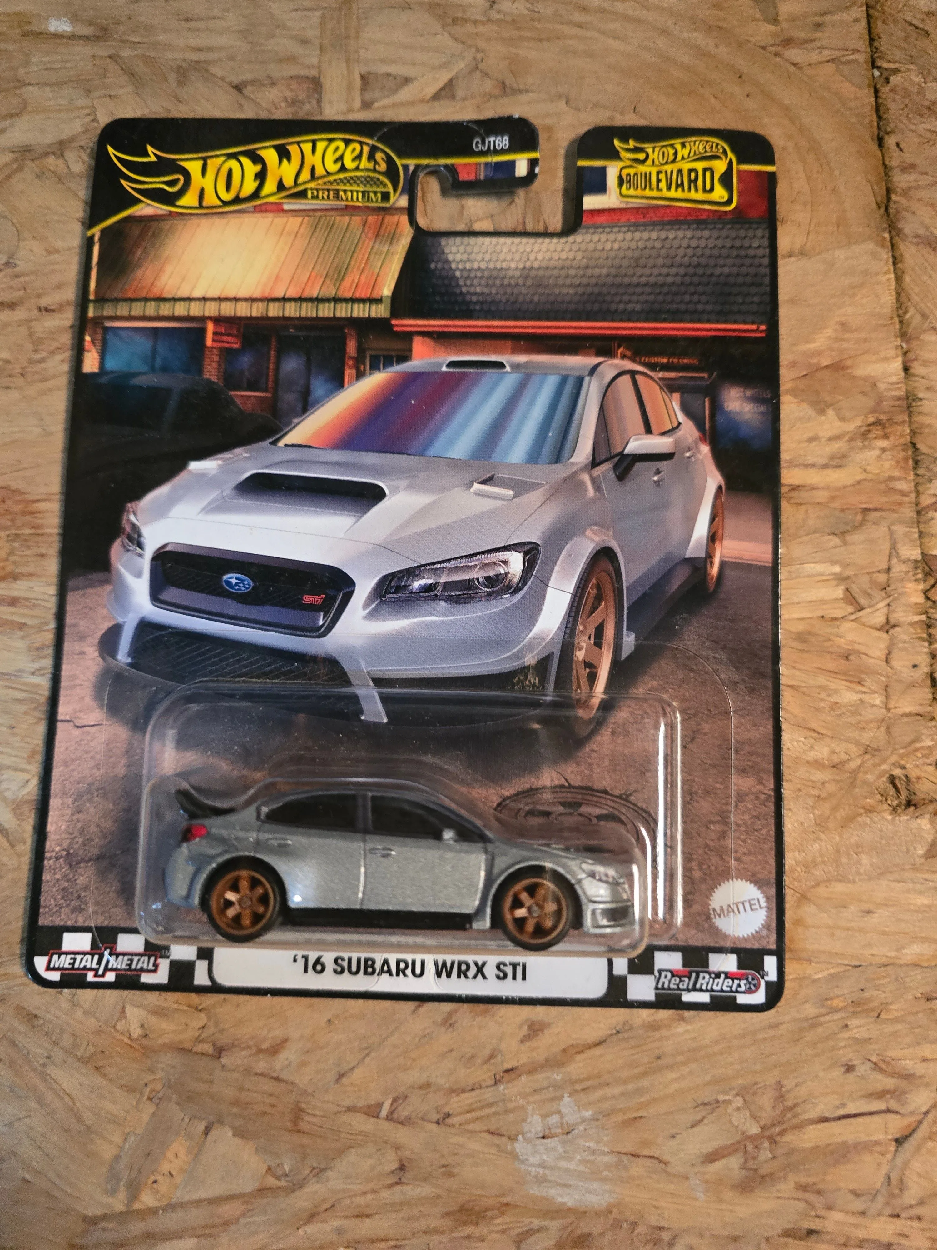Product image for Subaru WRX STI 2016 Hot Wheels boulevard silver