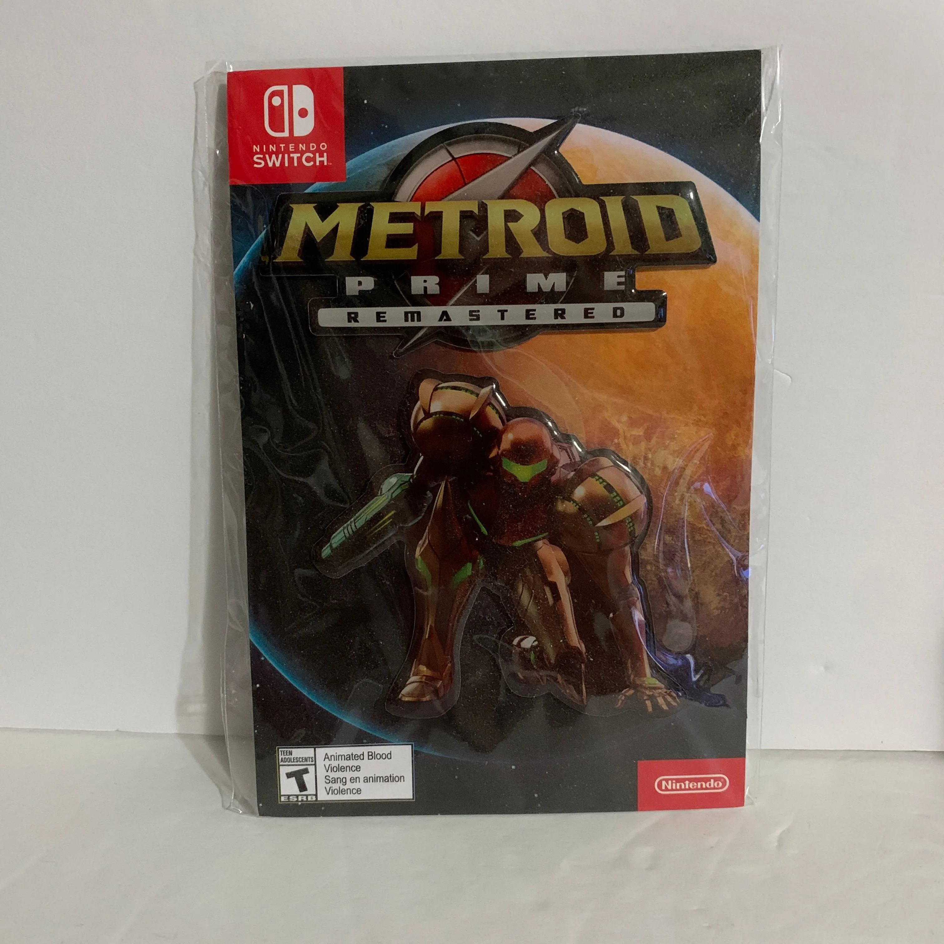 Product image for My Nintendo Rewards Exclusive Metroid Prime Remastered Pin Set Metal Backed