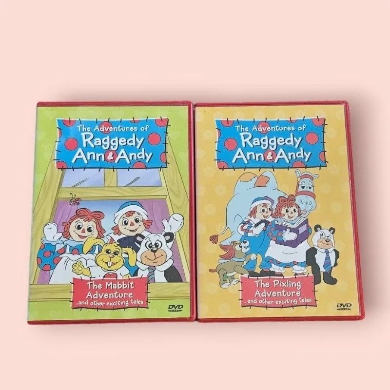 Product image for The Adventures of Raggedy Ann & Andy DVD Set!